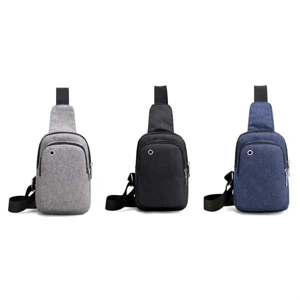 Custom USB Charging Sling Shoulder Bag — Connected Travel & Daily Commute 3