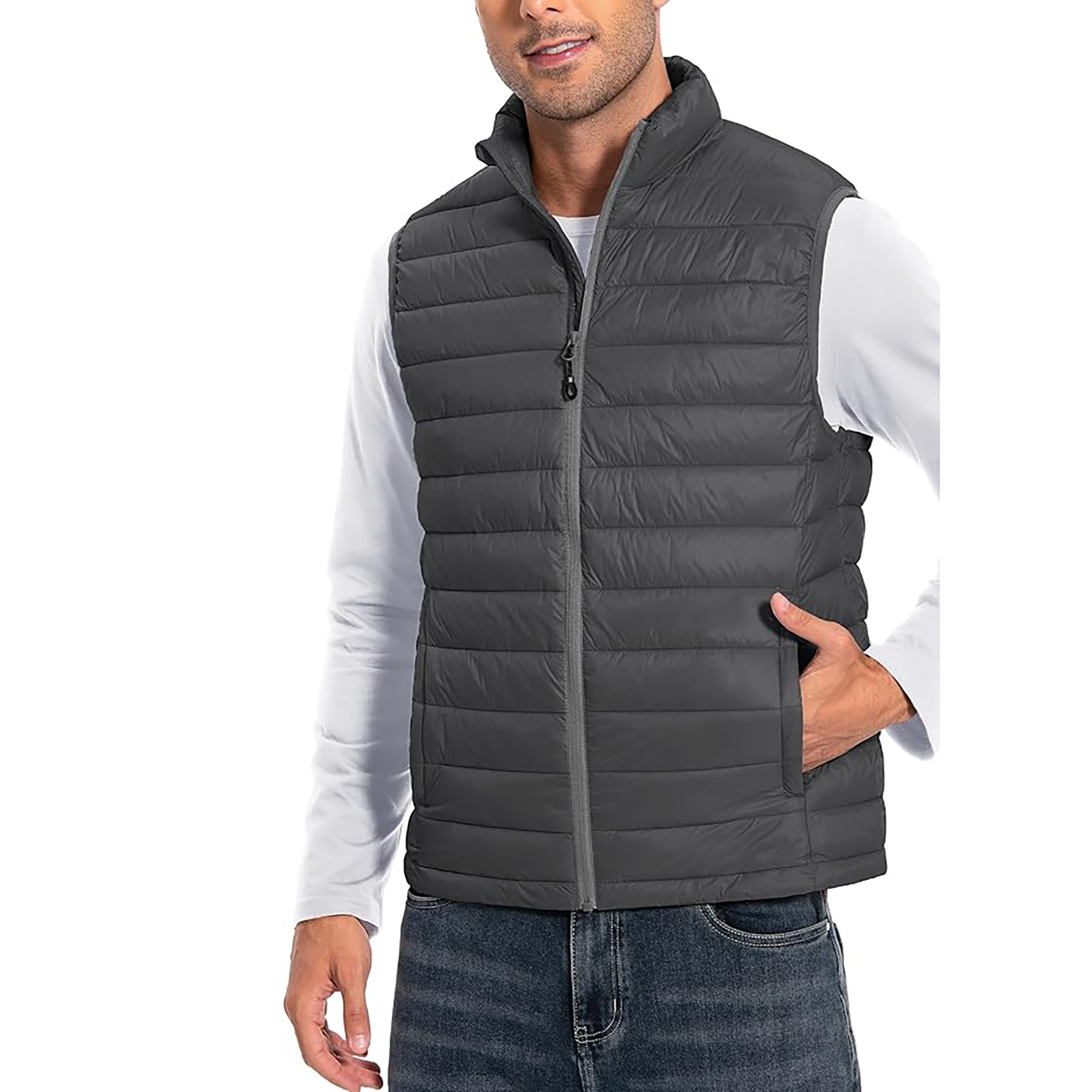 Men's Packable Lightweight Down Vest 20