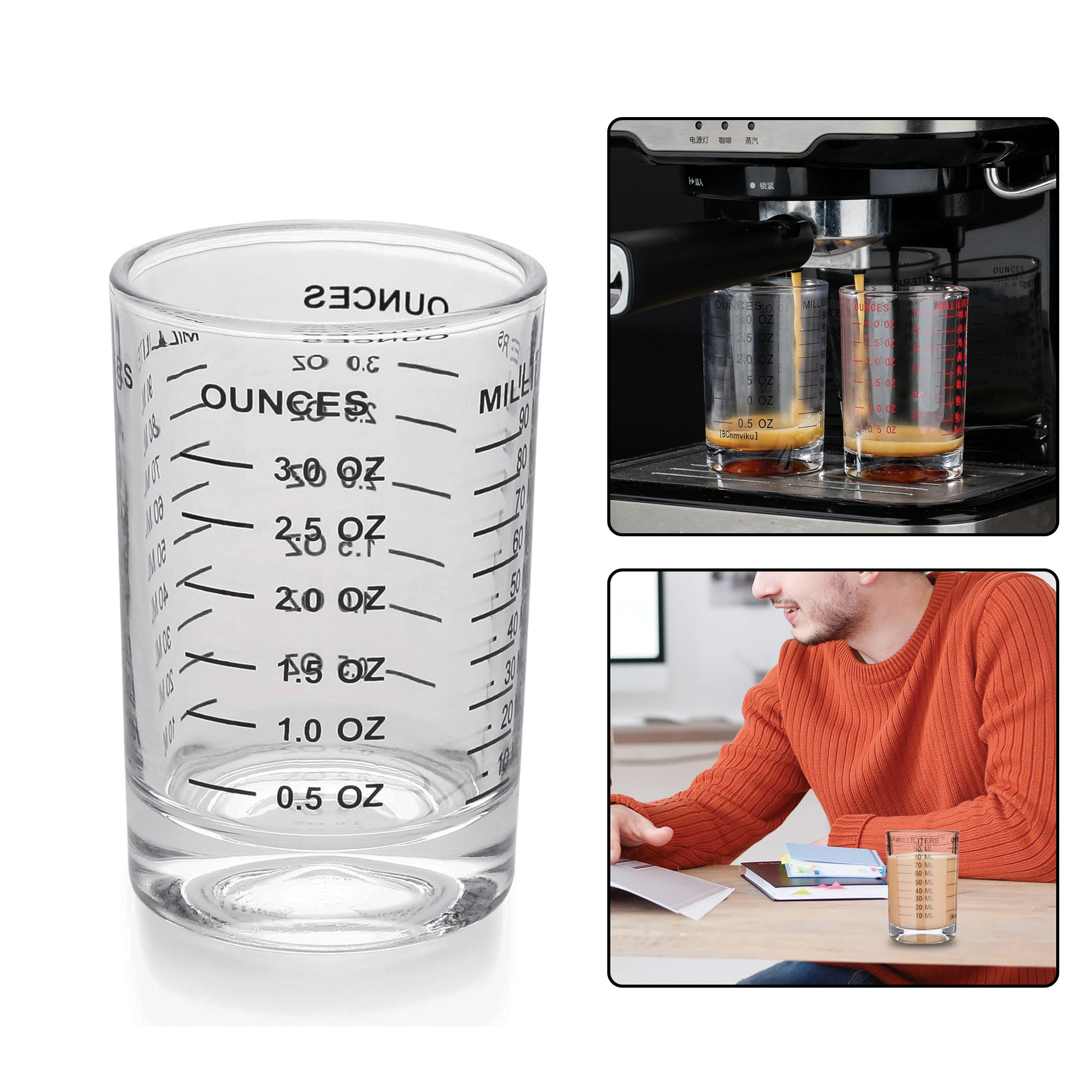 Shot Glass Measuring Cup 4