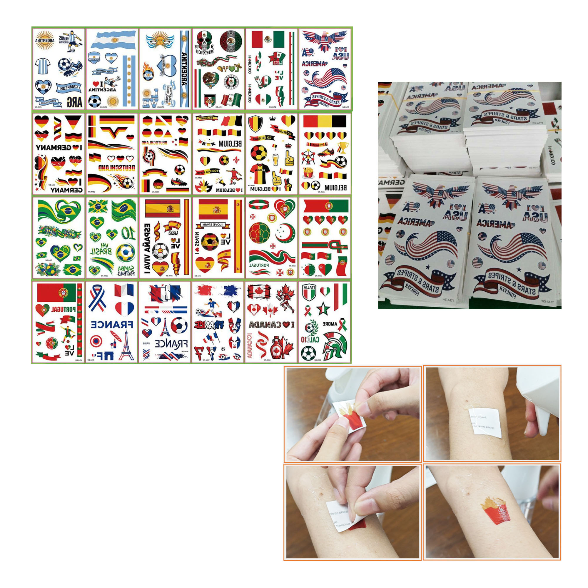 Waterproof Tattoo Stickers