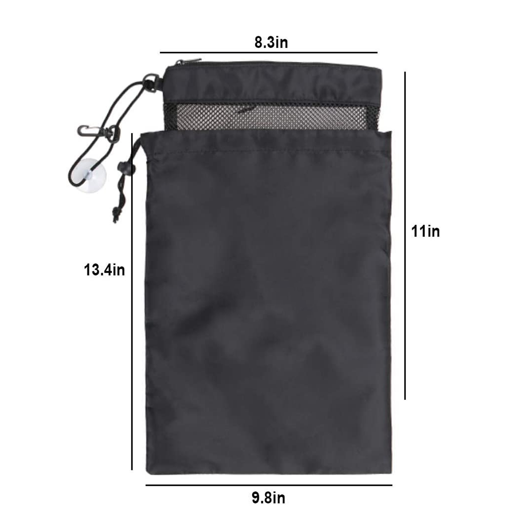Portable Mesh Shower Caddy Bag 7