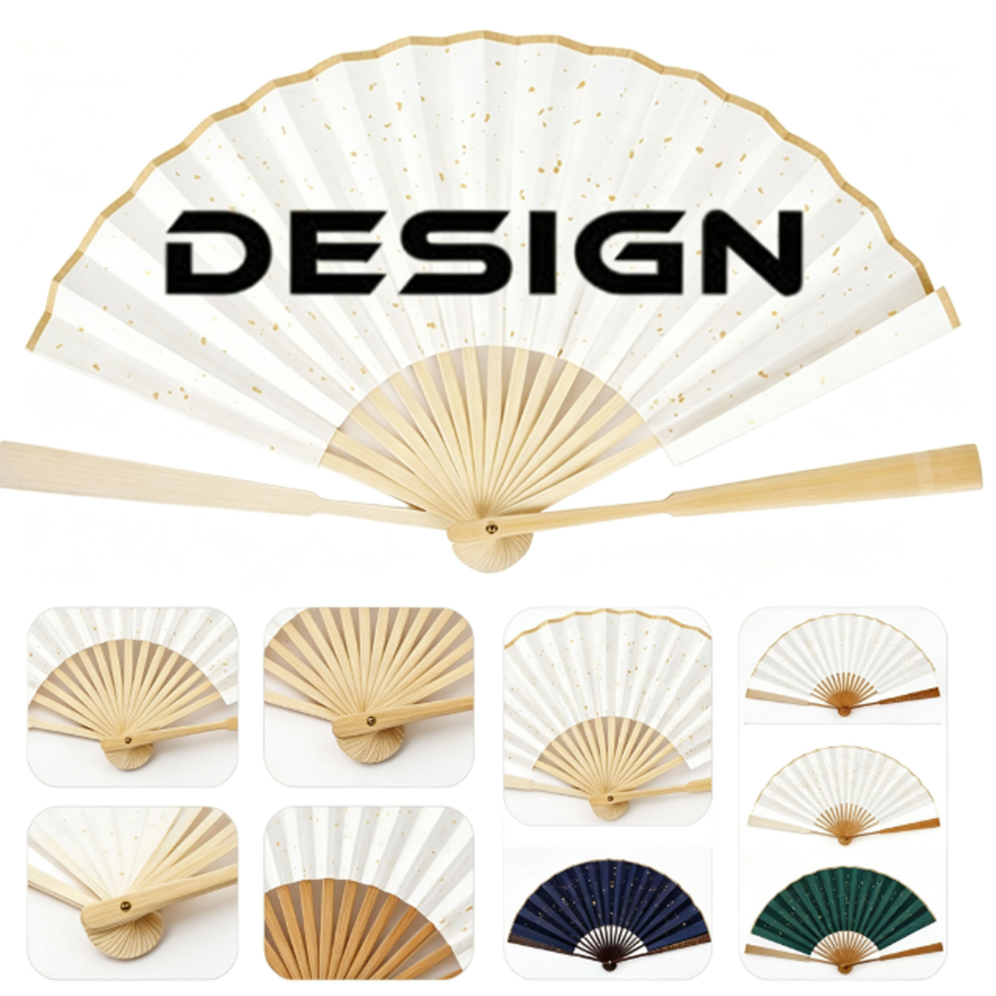 Business Souvenir Advertising Fan 2