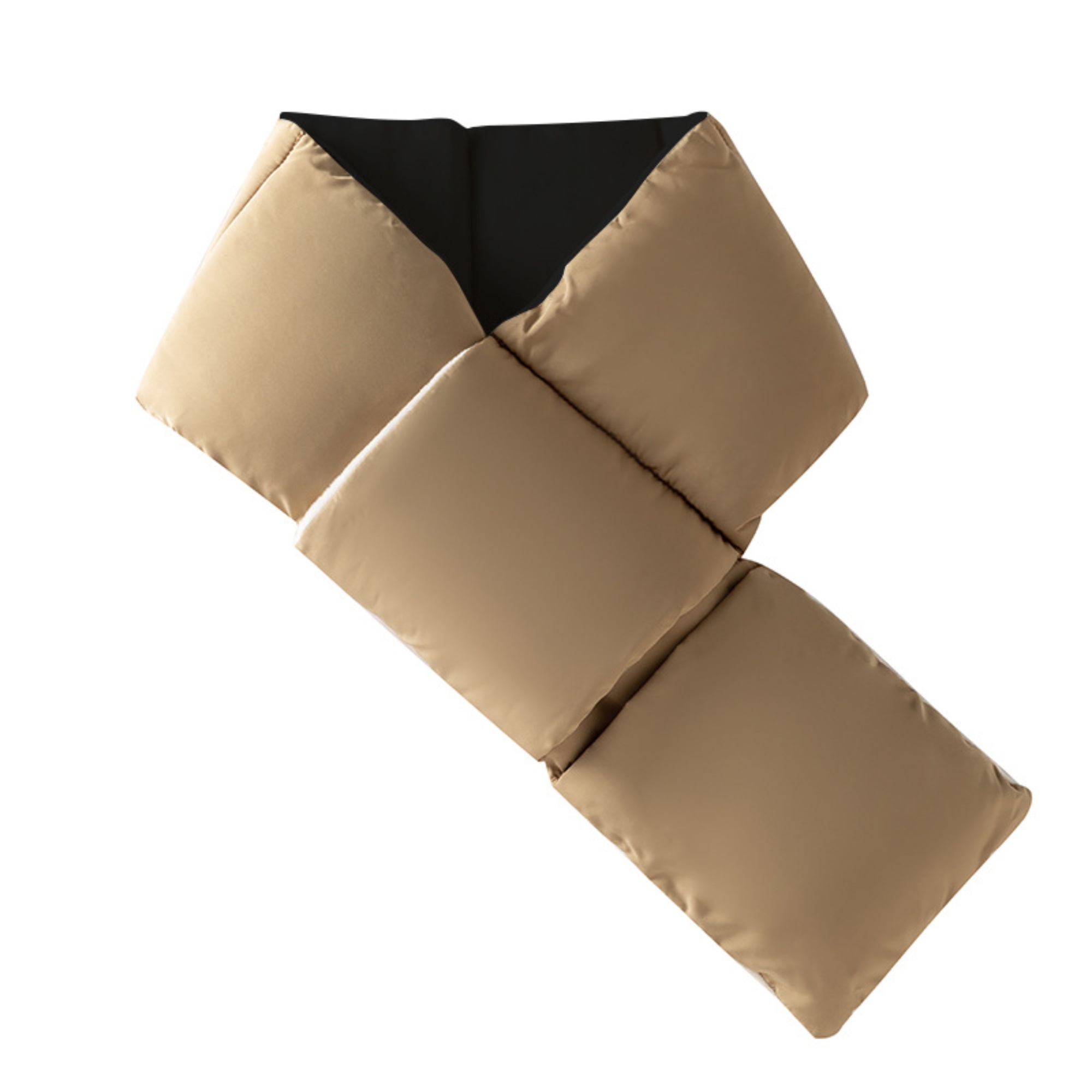 Down Cotton Puffer Winter Scarf 15