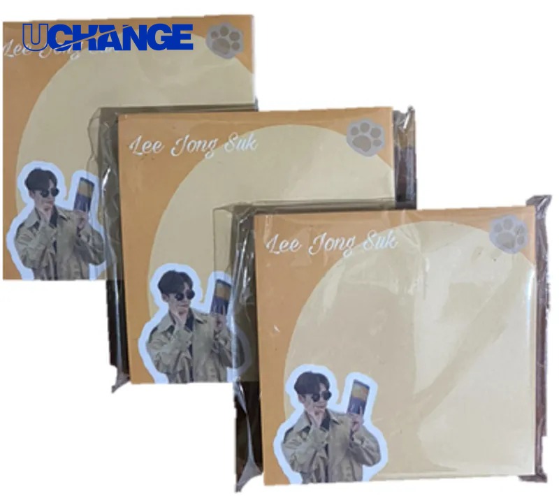 Adhesive Sticky Note Pad Set for Office