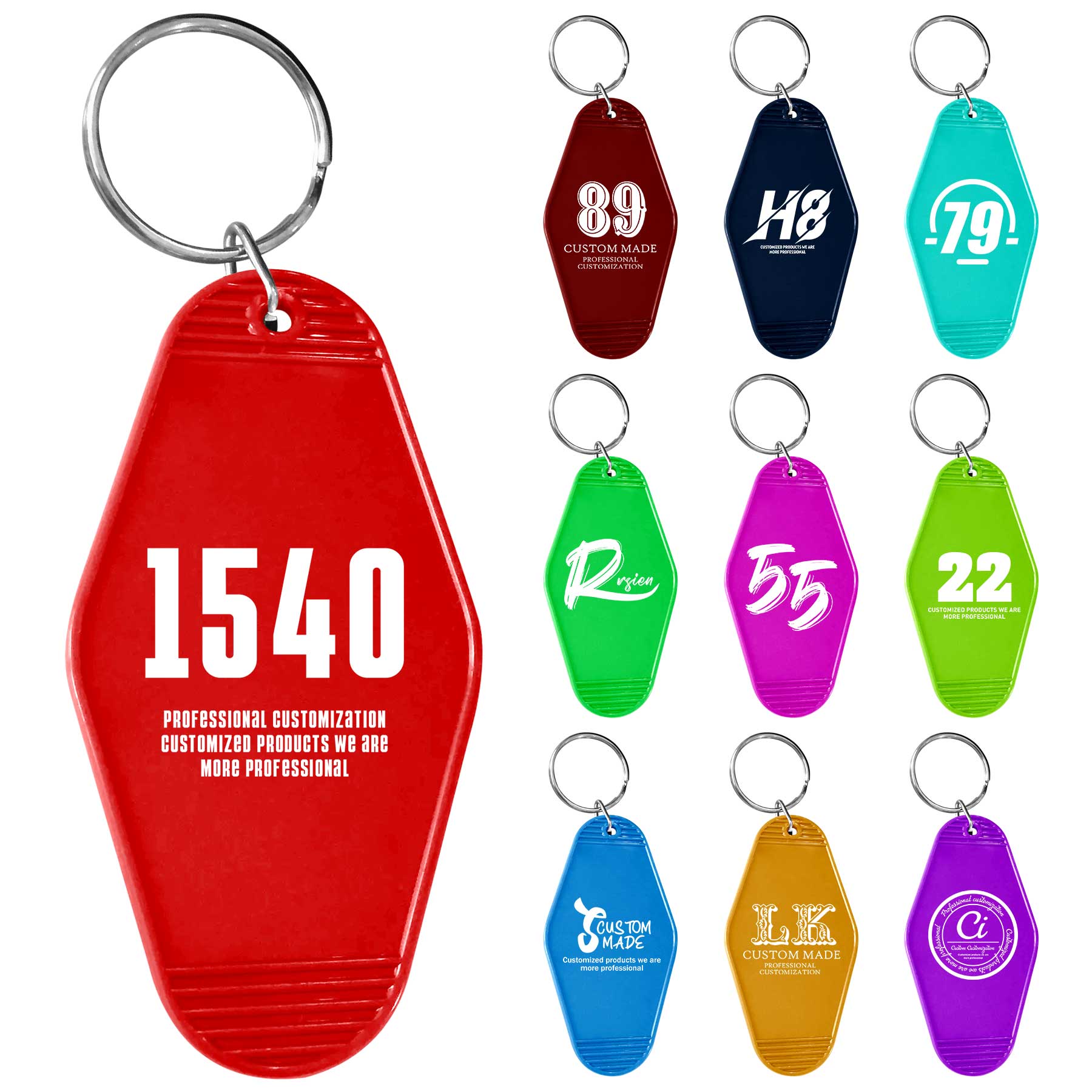 Hotel Keychain Motel Key Tag