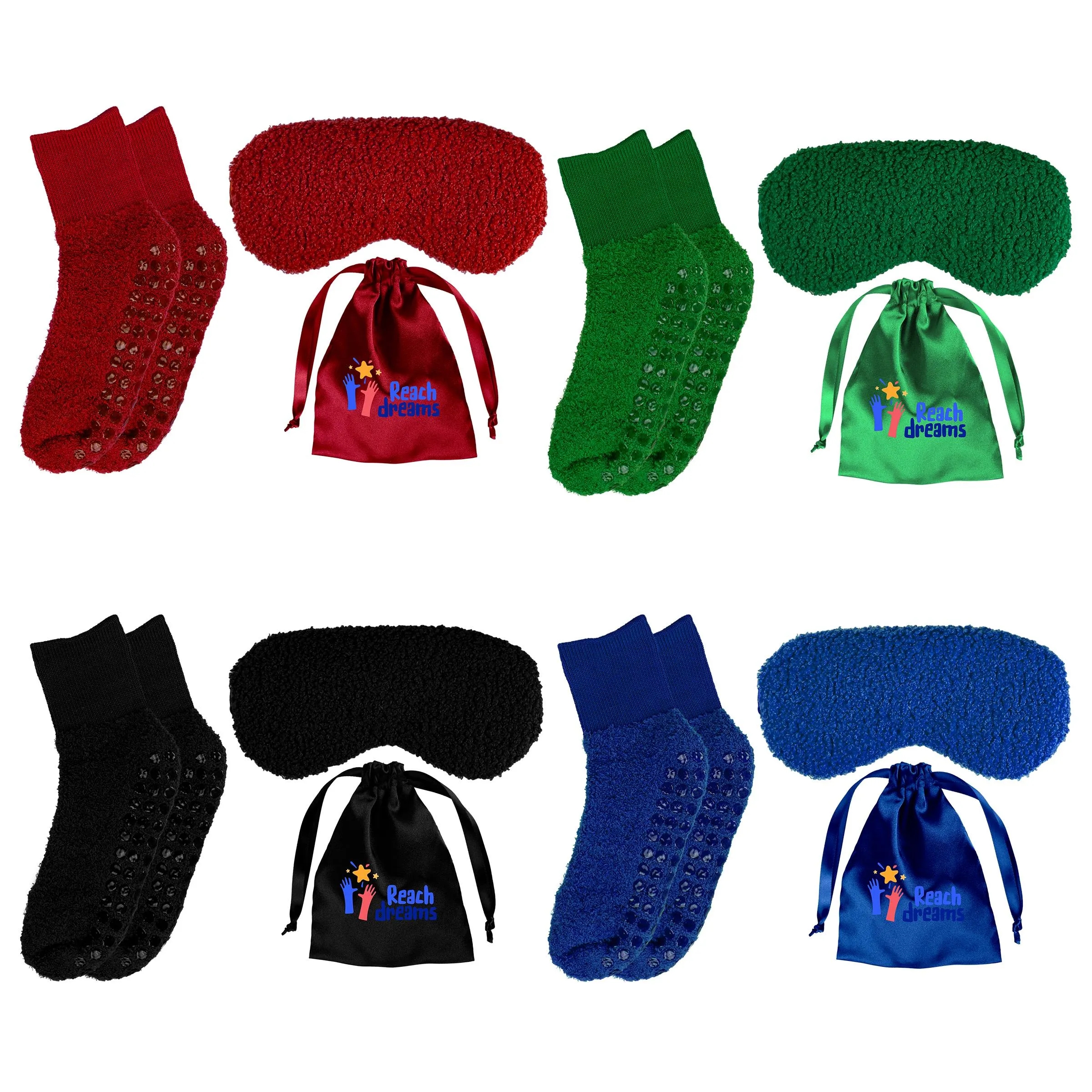 Satiny Fuzzy Sleep Set 2
