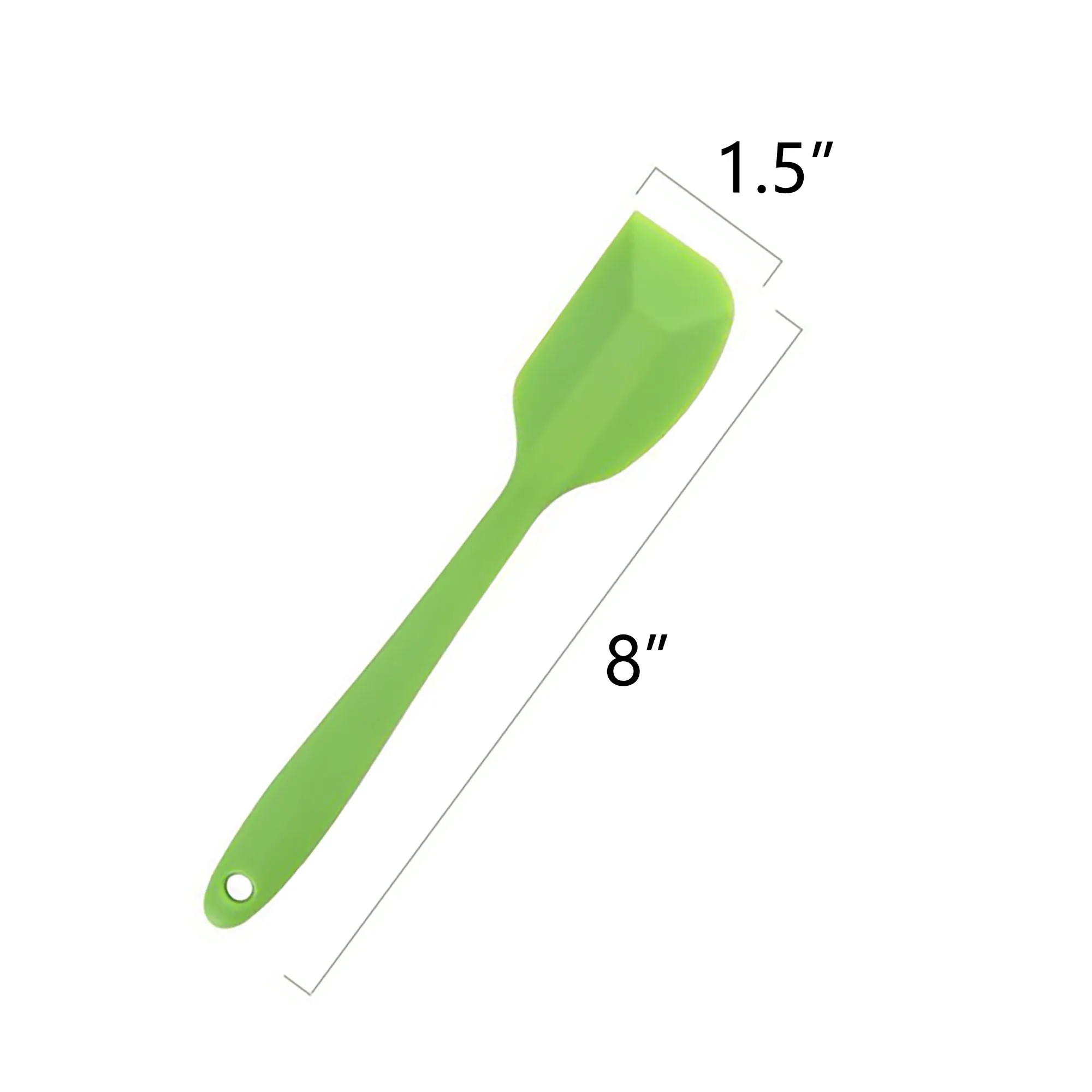 MOQ 30 PCS Kitchen Spatula Silicone Small for Cooking Baking 5