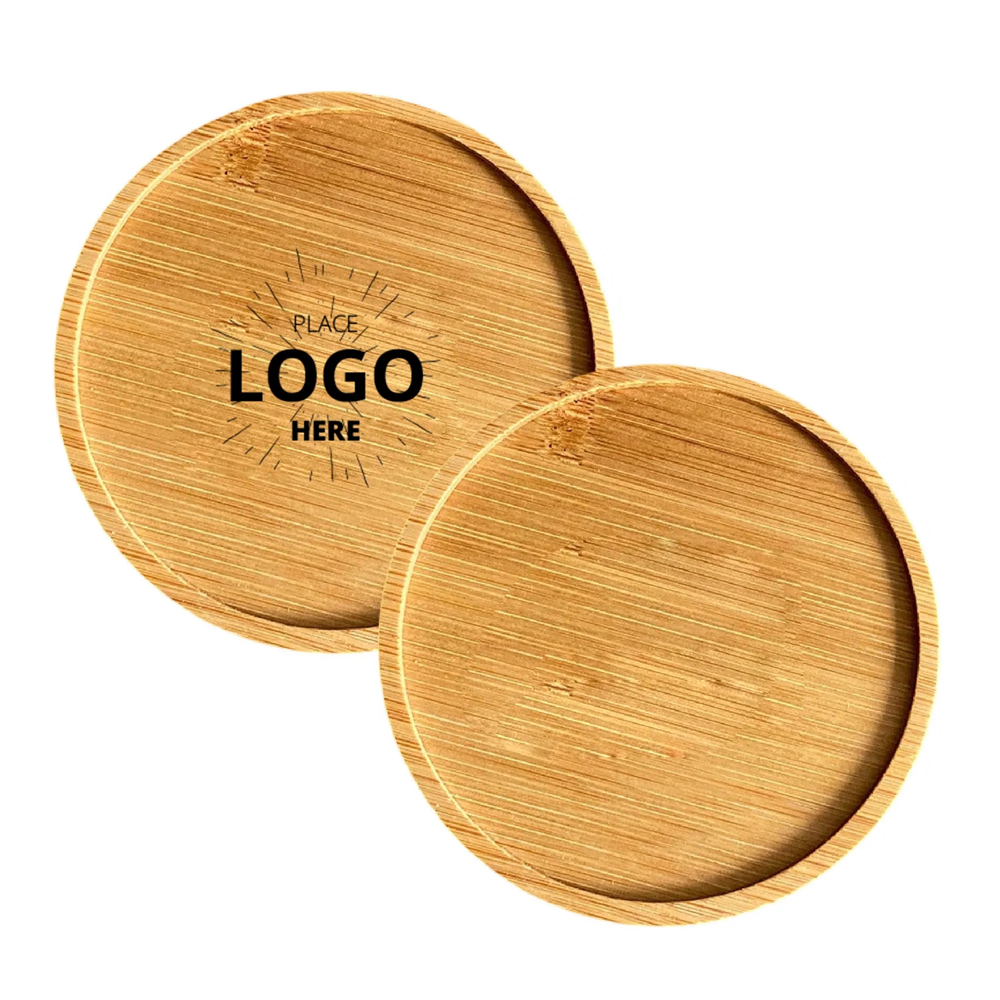 Round Bamboo Coasters