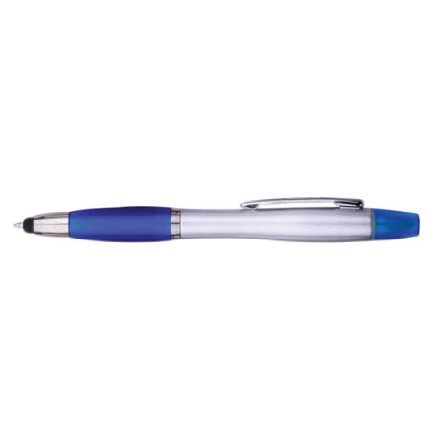 3-In-1 Stylus, Ballpoint Pen and Yellow Highlighter 8