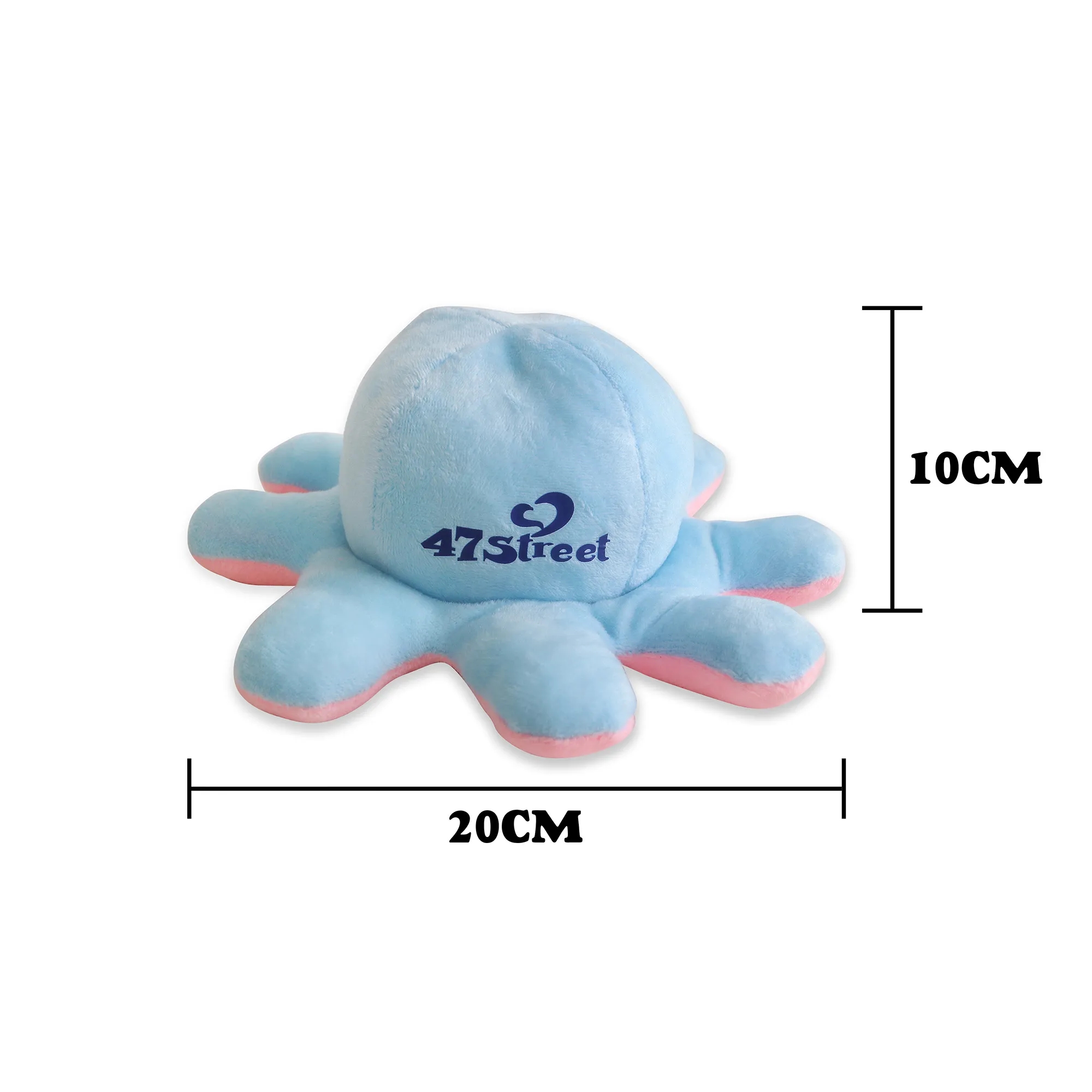 Large Reversible Octopus Plush Toy 3