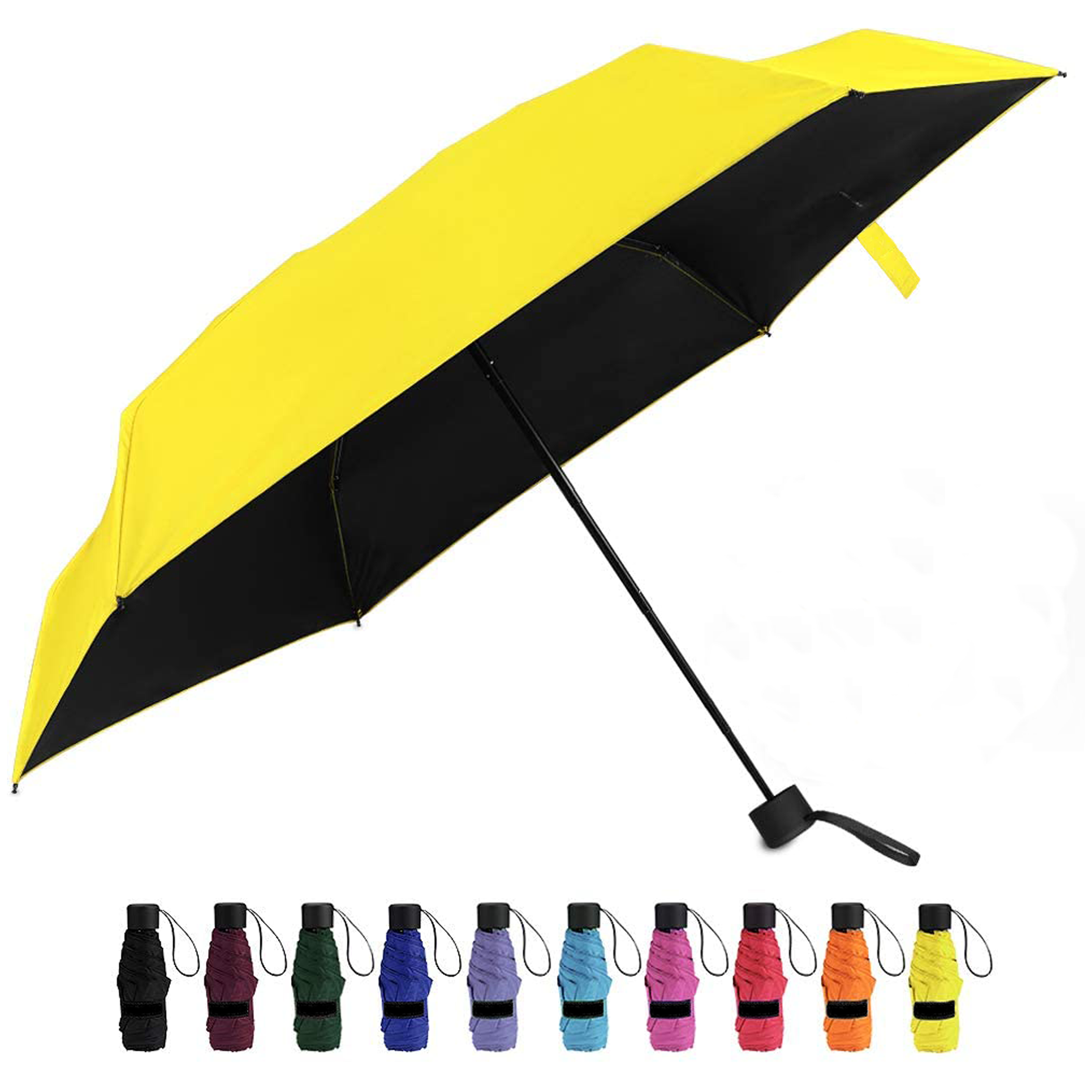 Mini Umbrella Wind Resistant Compact Folding & Portable