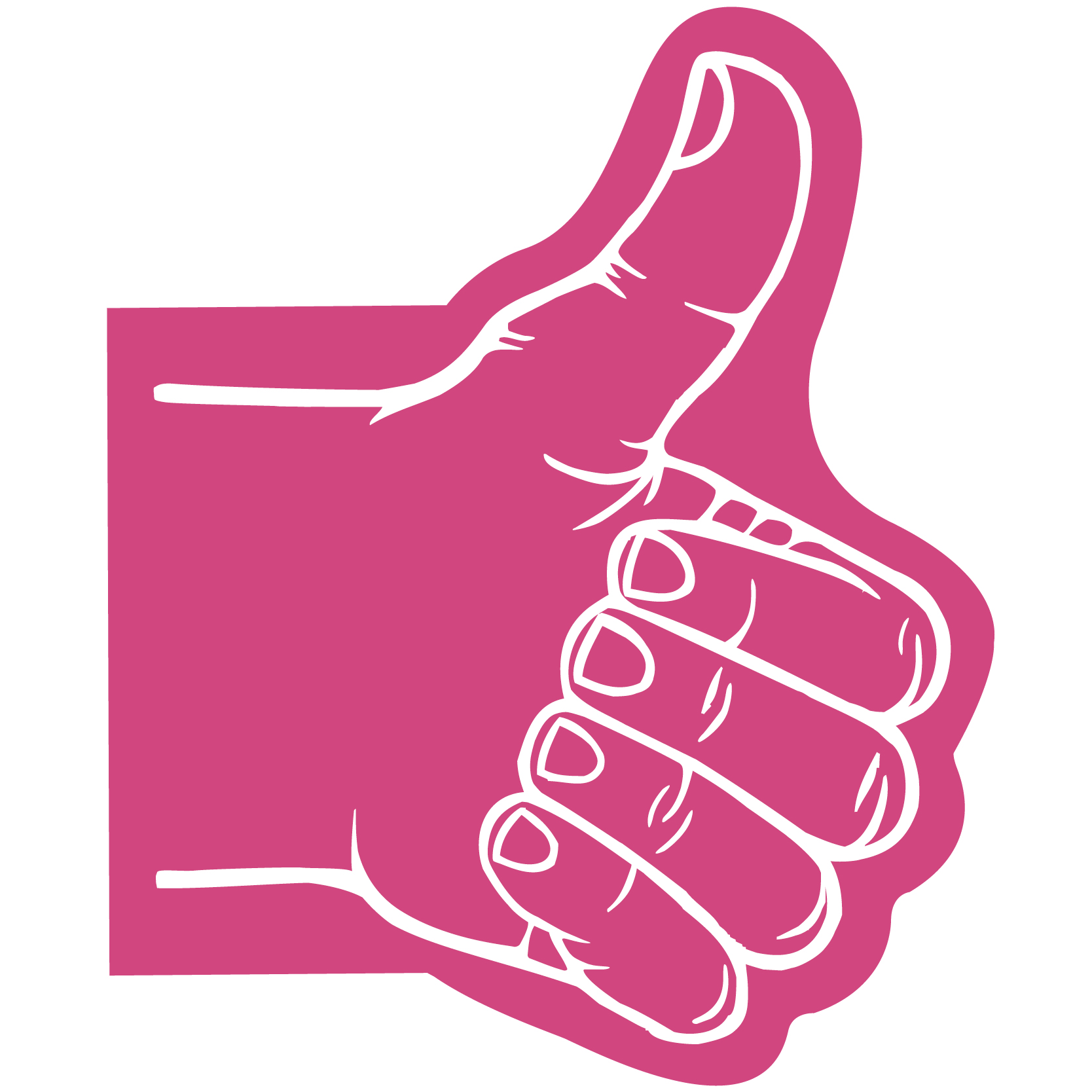 Giant Thumbs Up Hand 82