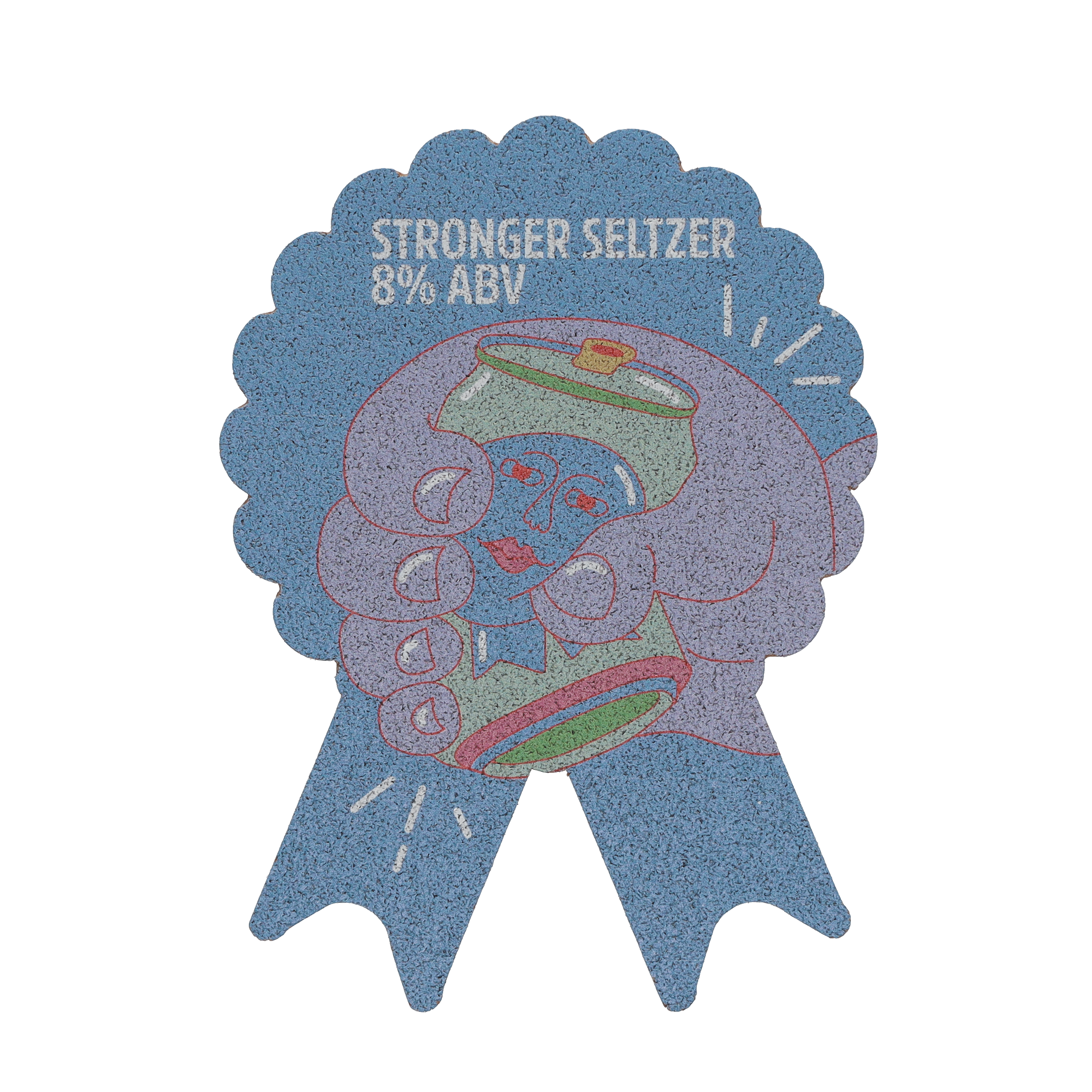 Coaster Cork .125" thick 16 sq in (Stock Shape #) Digital Print 301