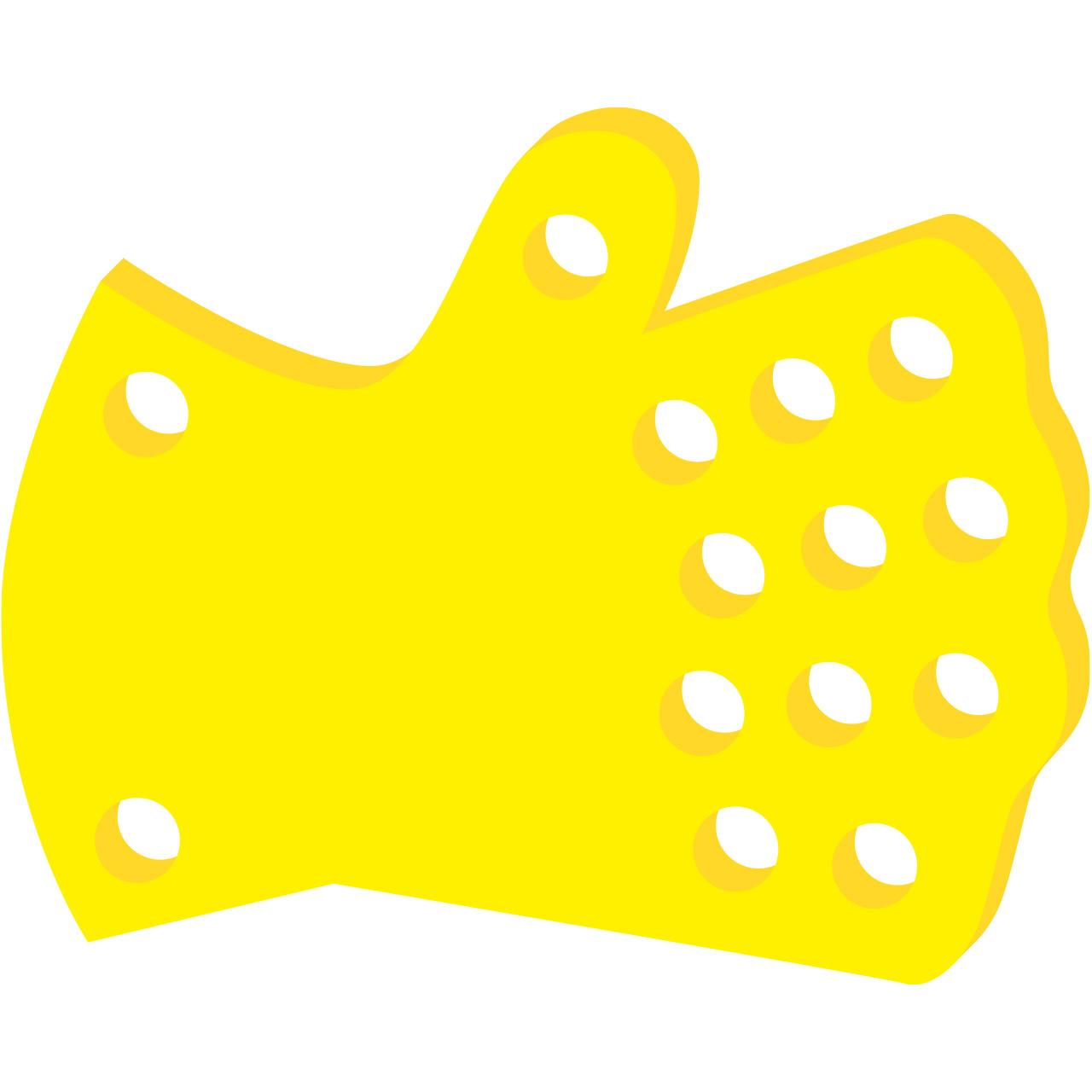 Hand Shape Test Tube Floatie 30