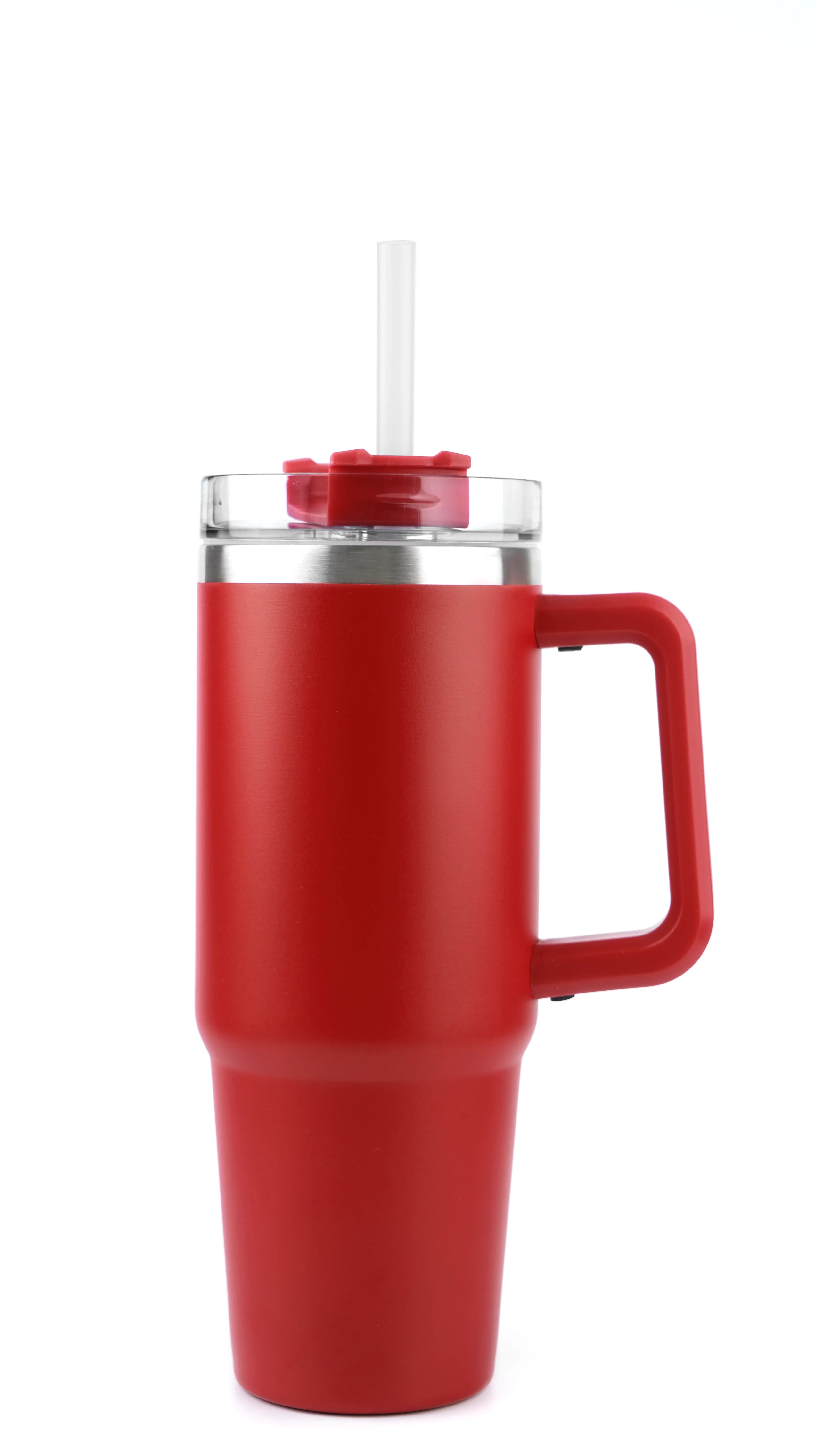 30oz double wall SS vacuum Mug & Straw Lid with Twist Close 10