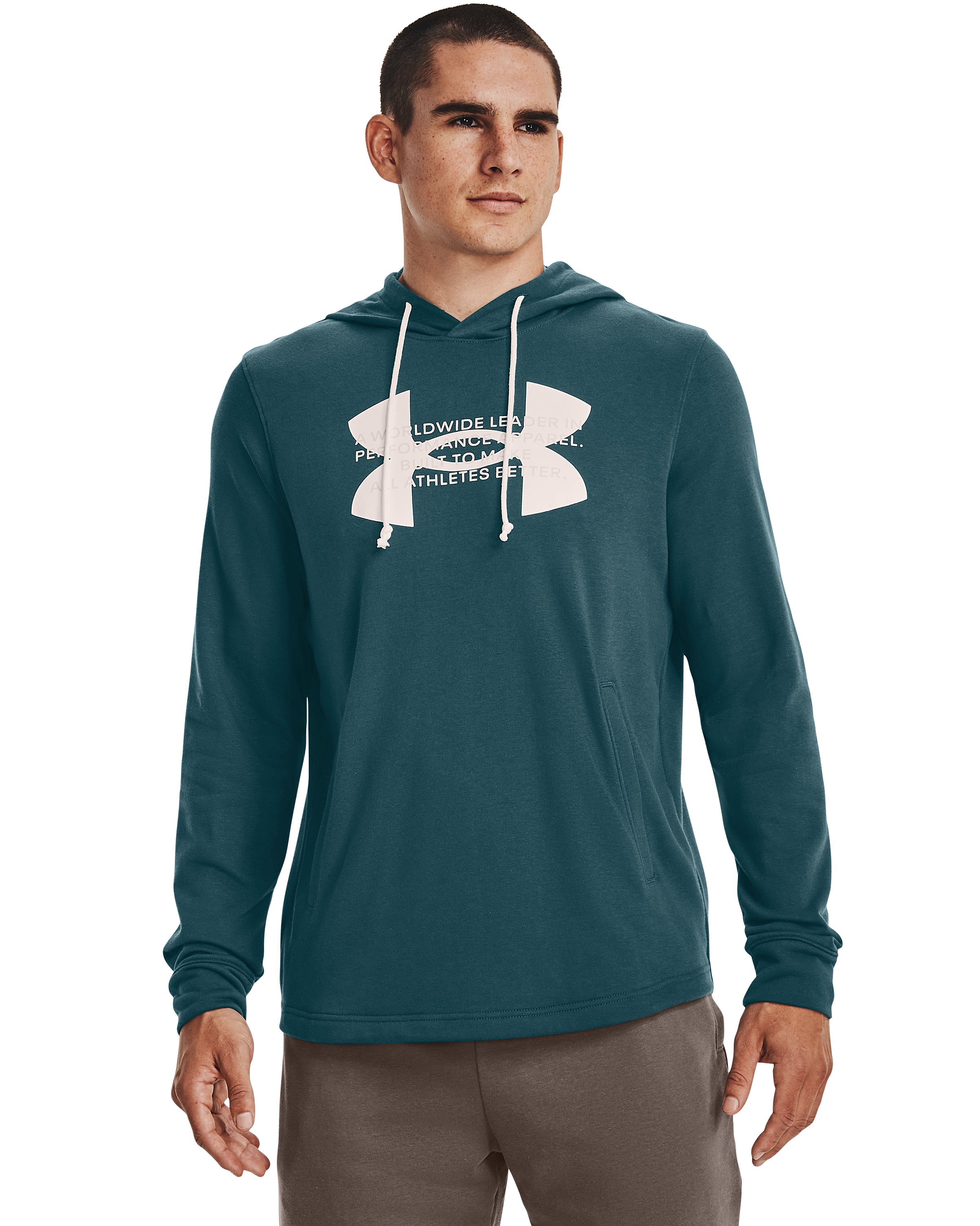 UA Rival Terry Logo Men's Hoodie 20