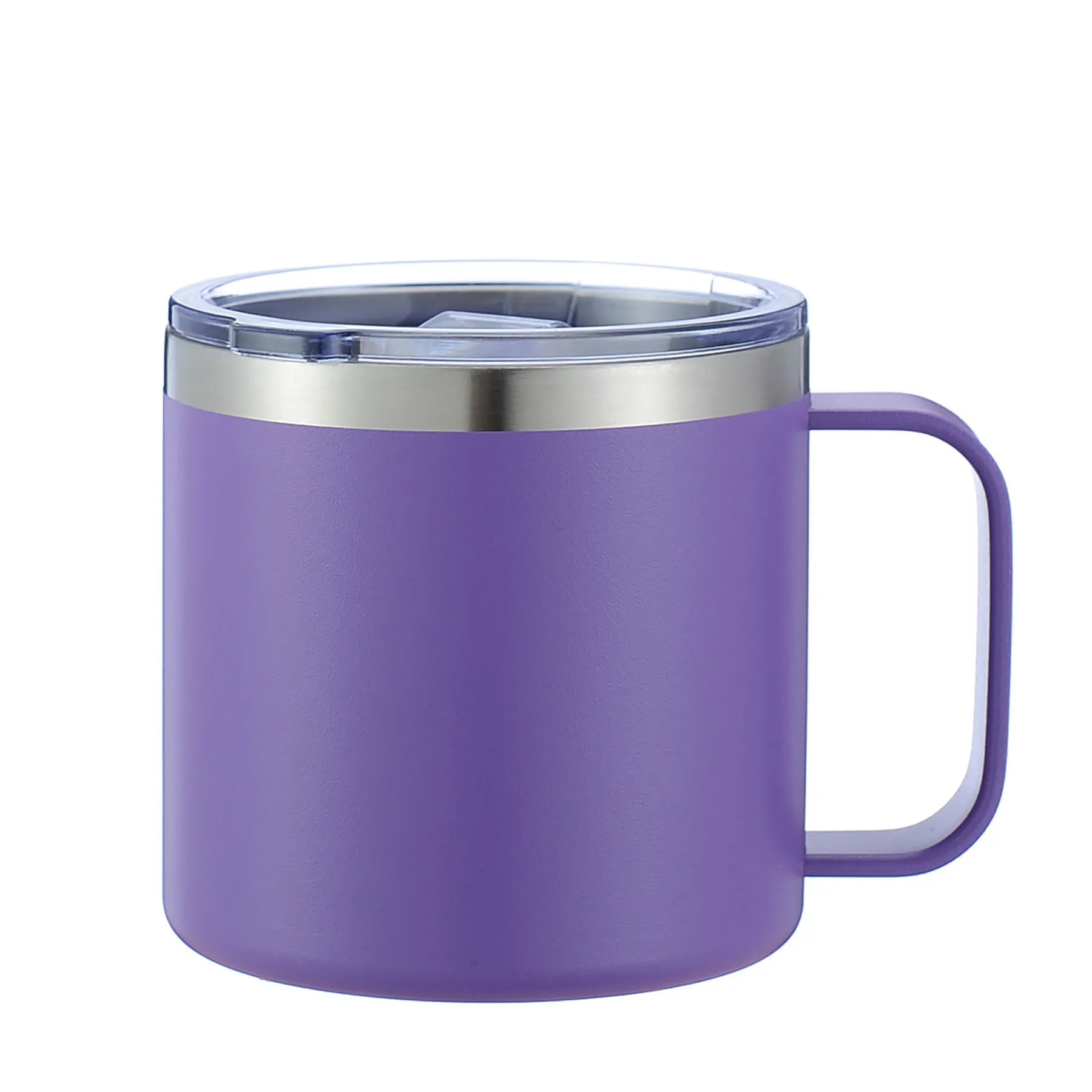 14oz Stainless Steel Mug with Lid 37
