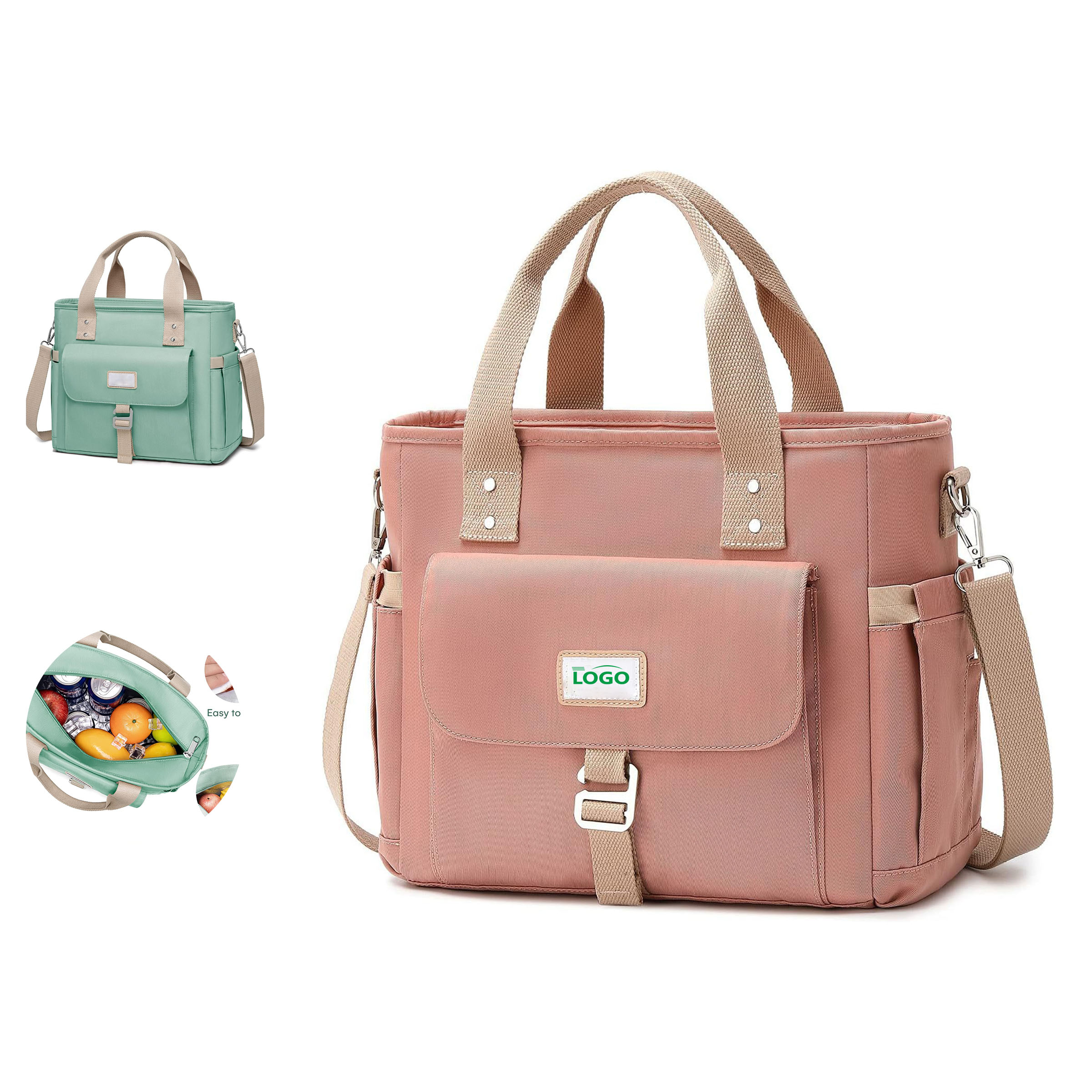 Waterproof Insulated Lunch Bag with Spacious Design 6