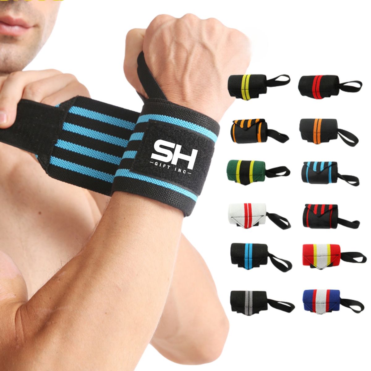Pair of Weightlifting Wrist Wraps
