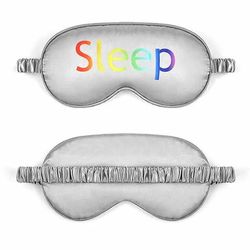 Sleep Masks Silk Eye Cover Satin Blindfold Elastic Strap