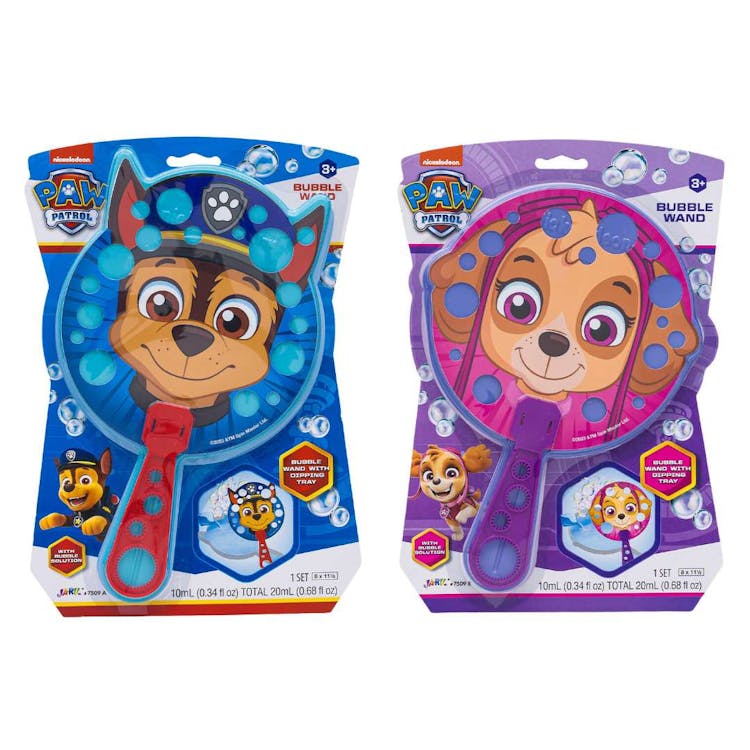 Paw Patrol Bubble Wand11.5" - Assorted 2