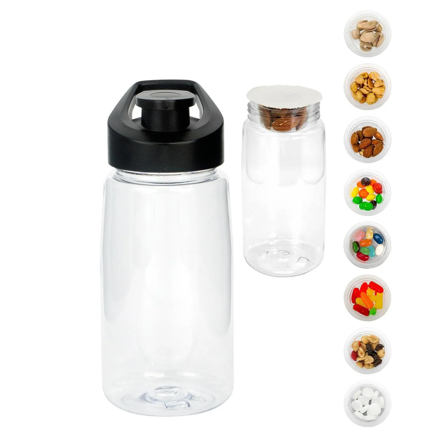 Easy Pour 18 oz. Recycled Snack Bottle 17