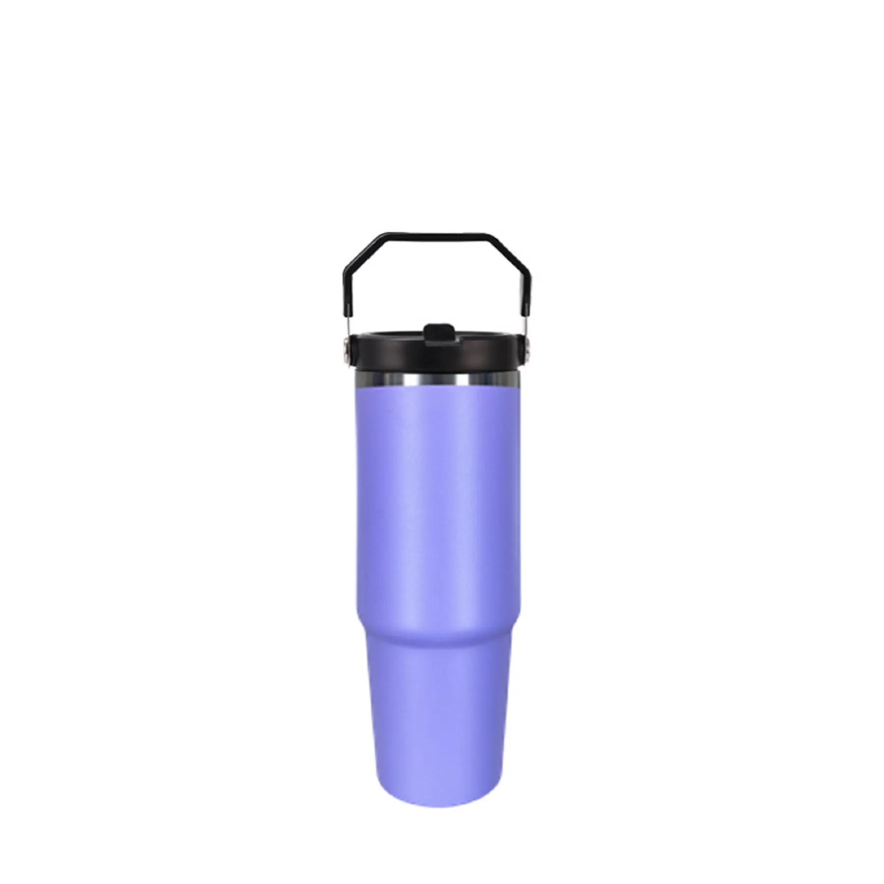 30 oz IceFlow Stainless Steel Tumbler with Straw 45