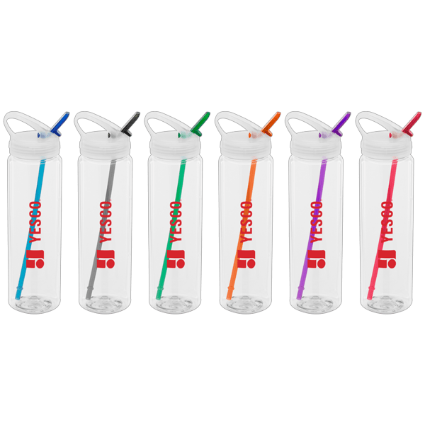 Water Bottle with Flip Up Spout  - 32 Oz.
