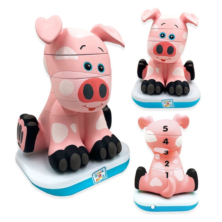 Infant Stacking Toys - Farm Animals 3 Pack 3