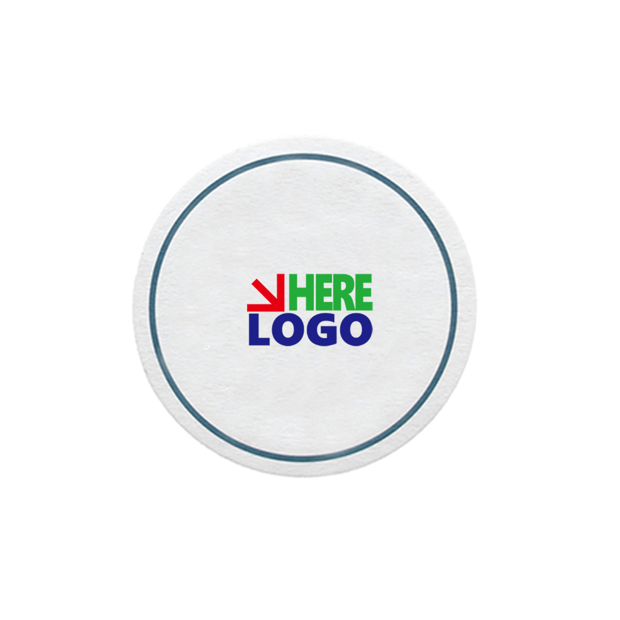 Round Absorbent Paper Coasters