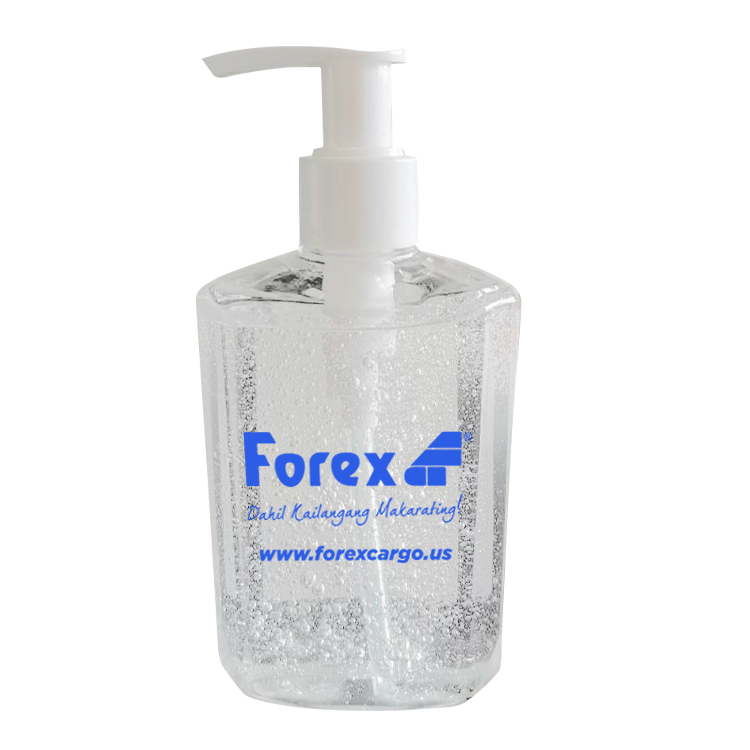 8 oz One Color Imprint Hand Sanitizer Bottle 2