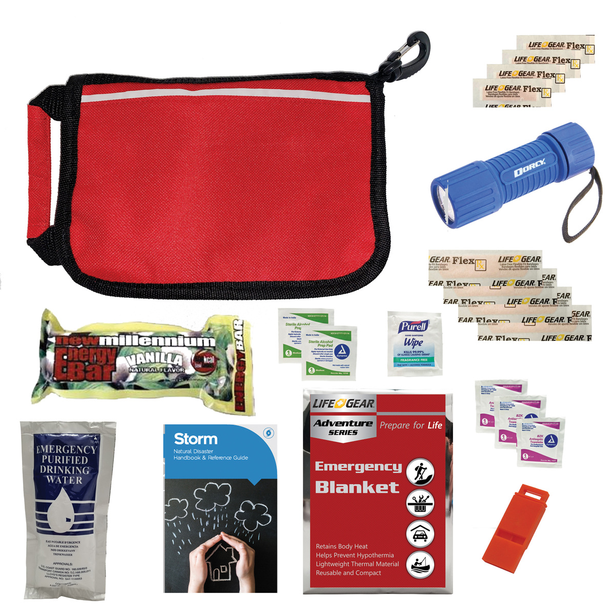 Storm Series Disaster Kit S104 Safety Made