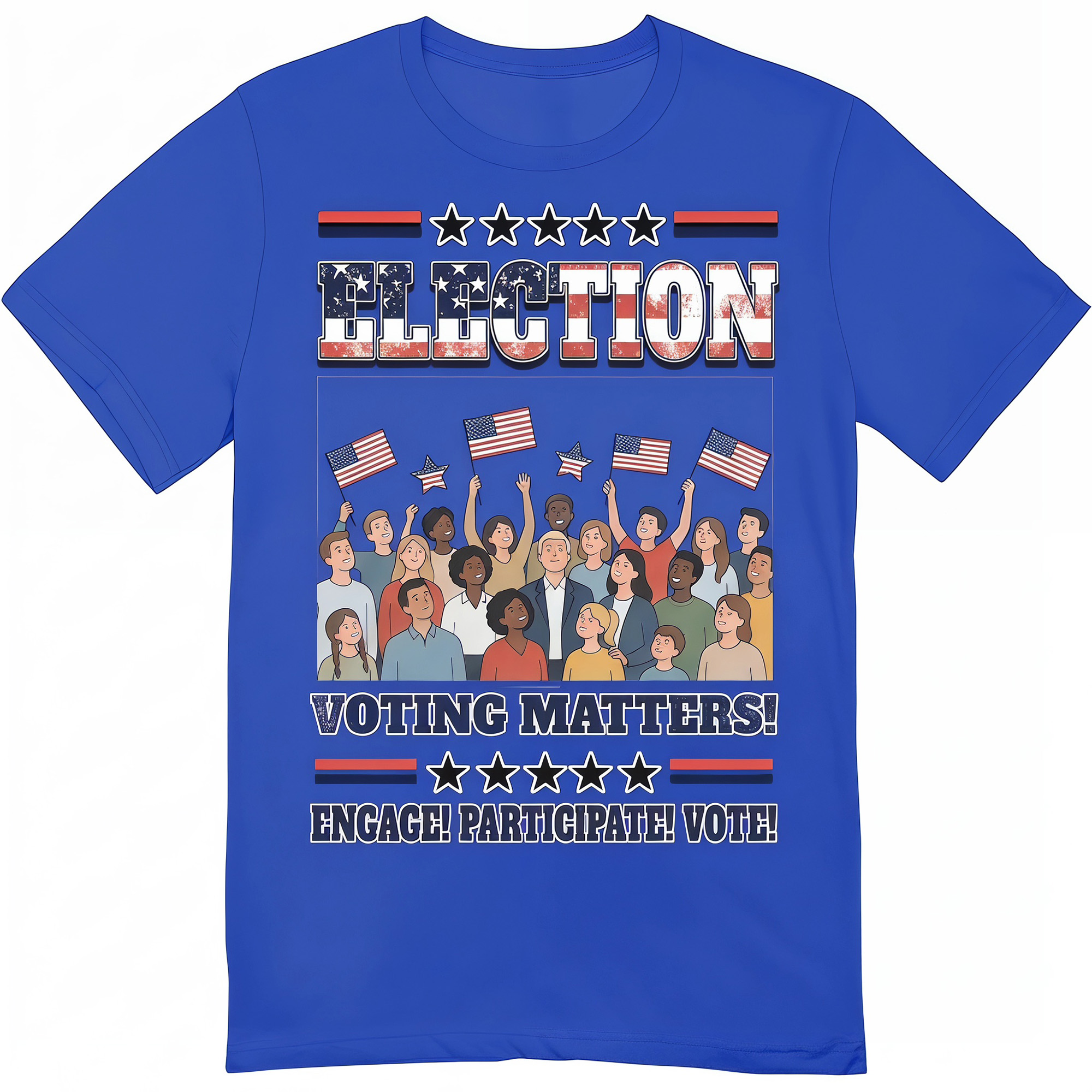 Bulk Custom Polyester T-Shirt
