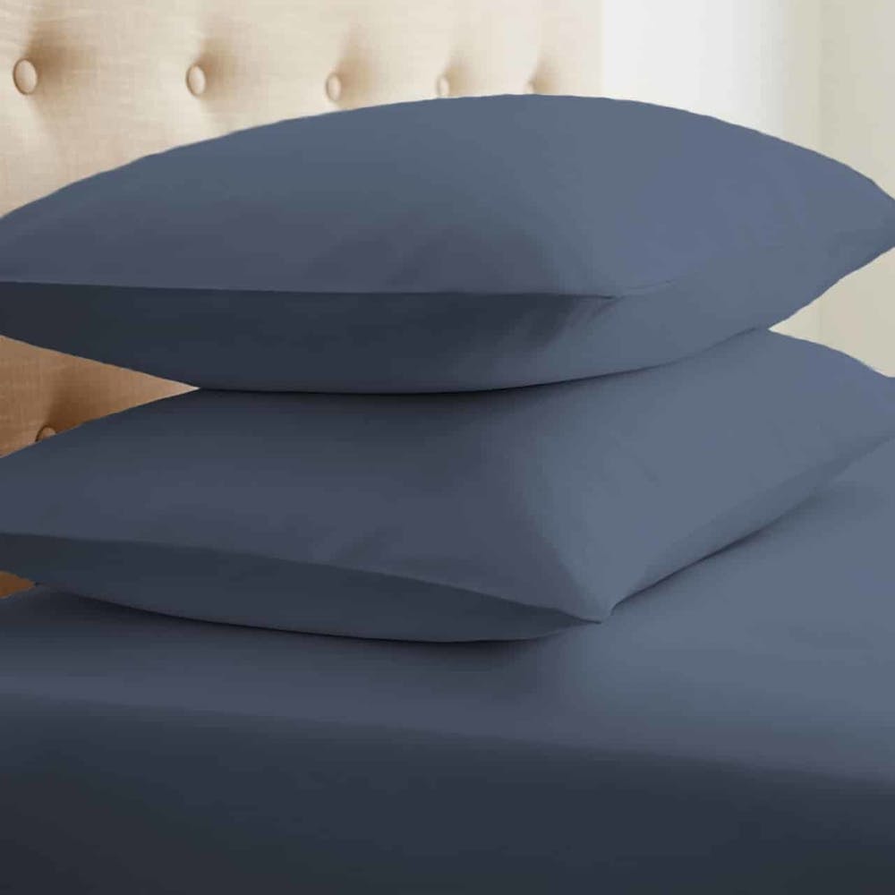 Microfiber Pillowcase Sets - Navy Standard 2 Pack 3