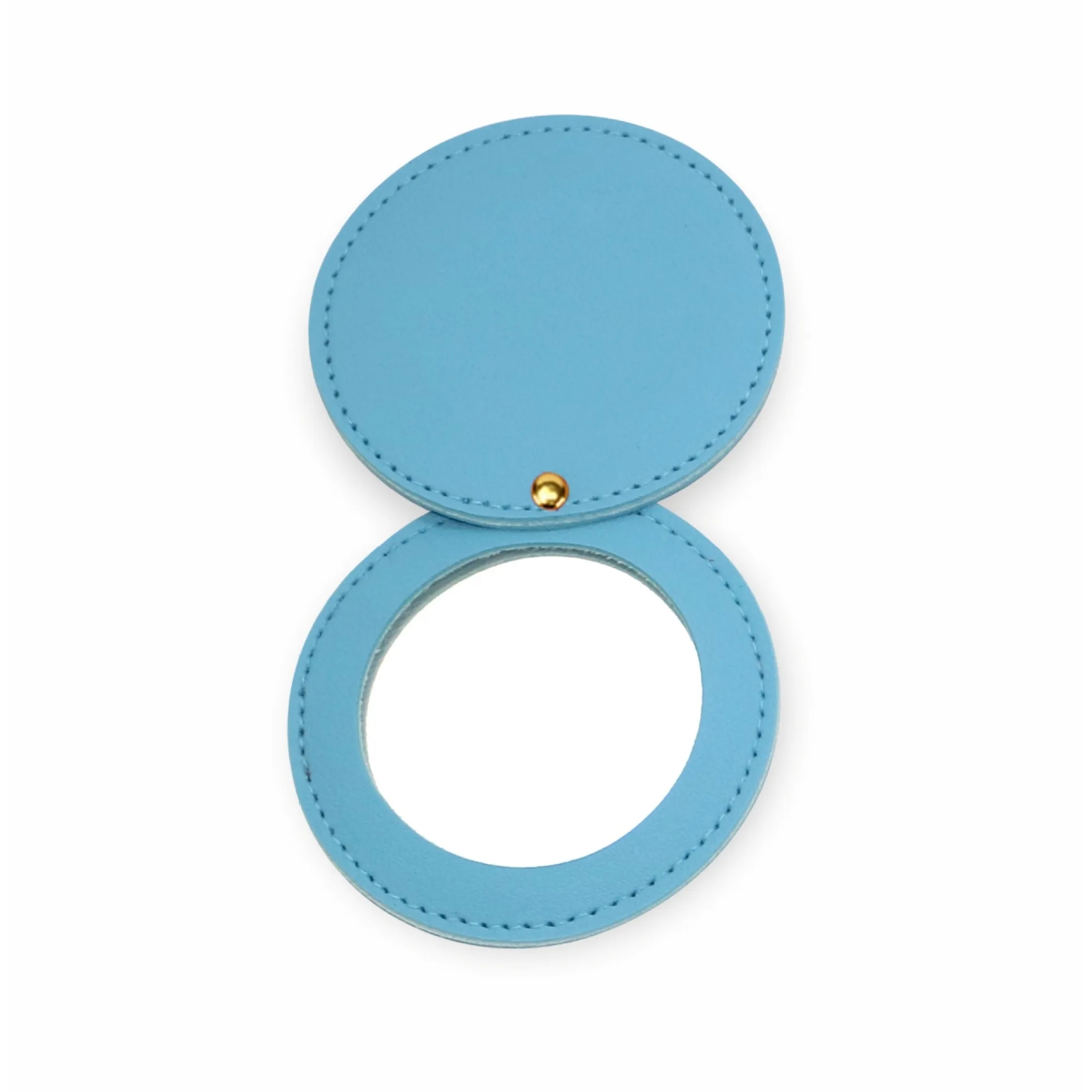 Mini Leather Makeup Mirror 10