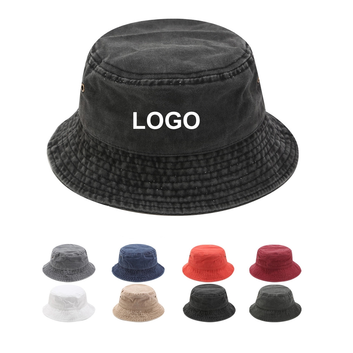 Denim Bucket Hat