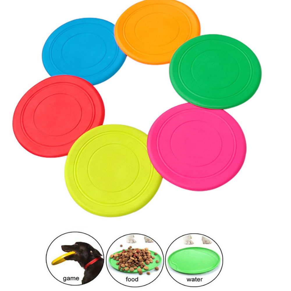 TPR Pet Toys Flying Discs