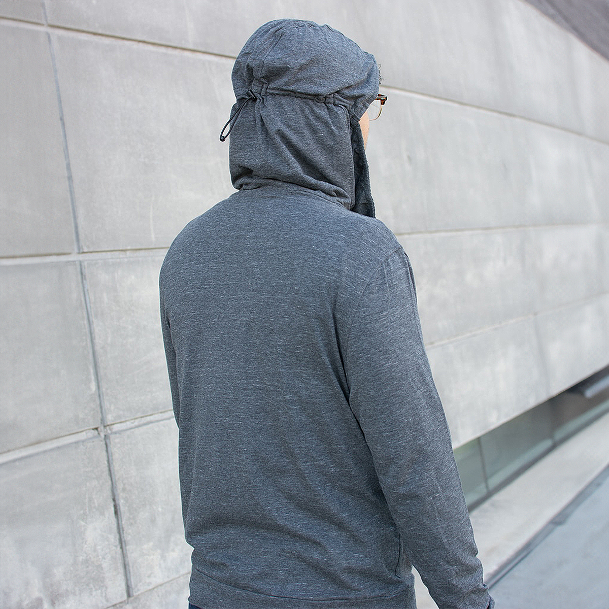 Men's Aegis Mask Hoodie, custom hoodie or sweatshirt with logo imprint 23