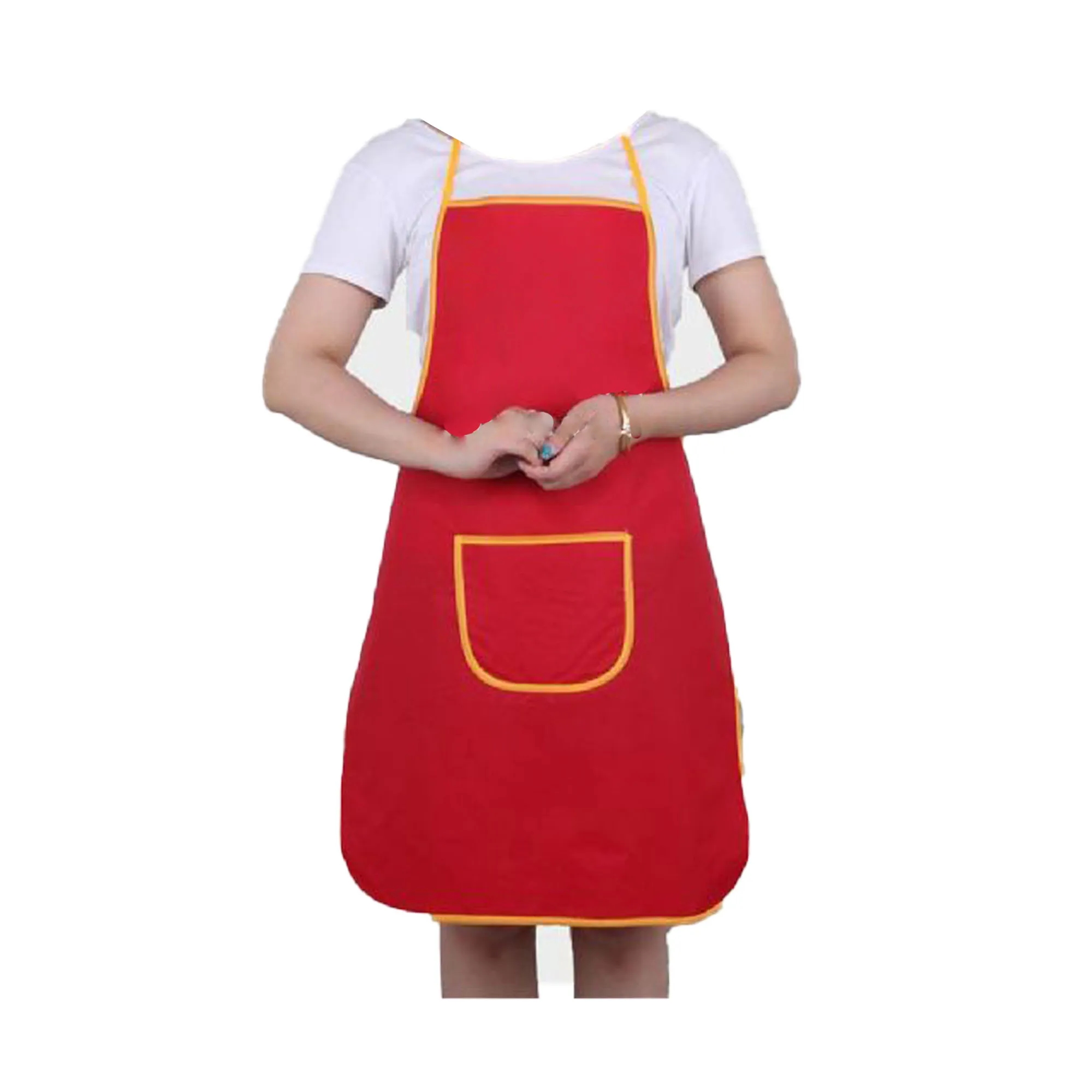 Polyester Double-pocket Uniform Bib Apron 29.5""L x 26""W 18
