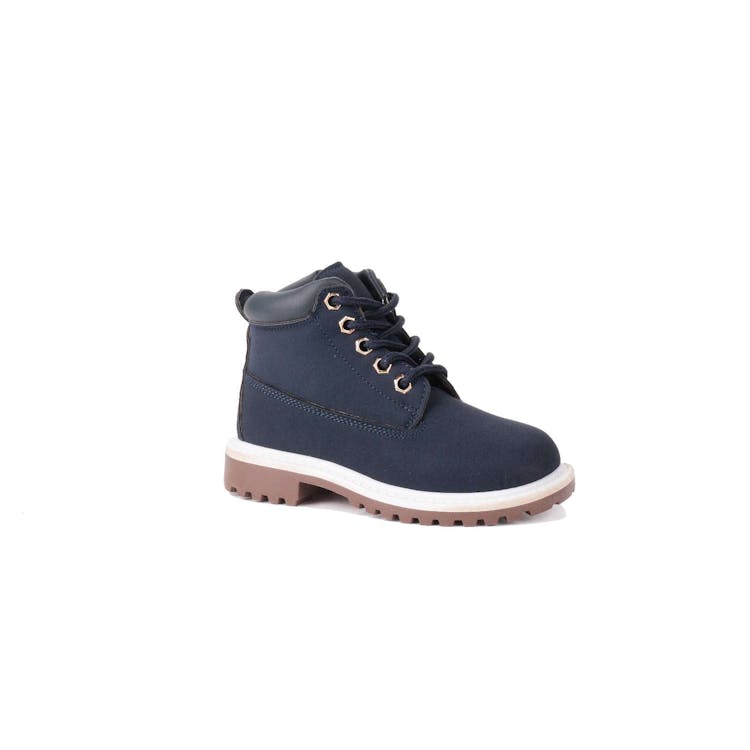 Kid's/ Youth Tams Hiking Boots - Navy Size 10-4 Age 3-8 Years 3