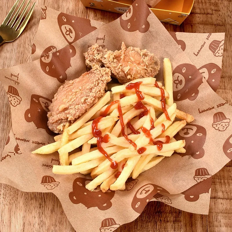 12"x12"Proof Kraft Food Wrap 5