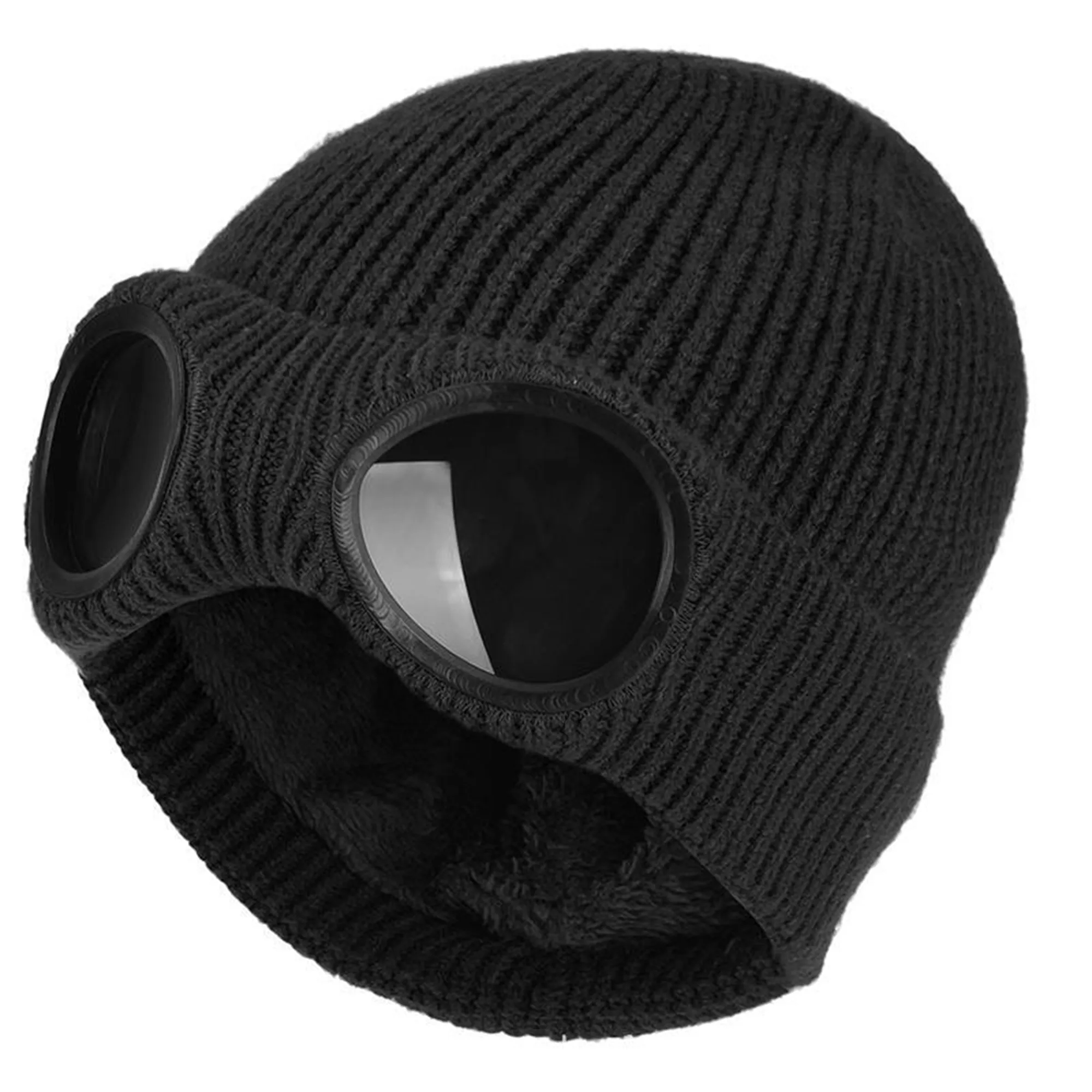 Knit Hat With Glasses 11