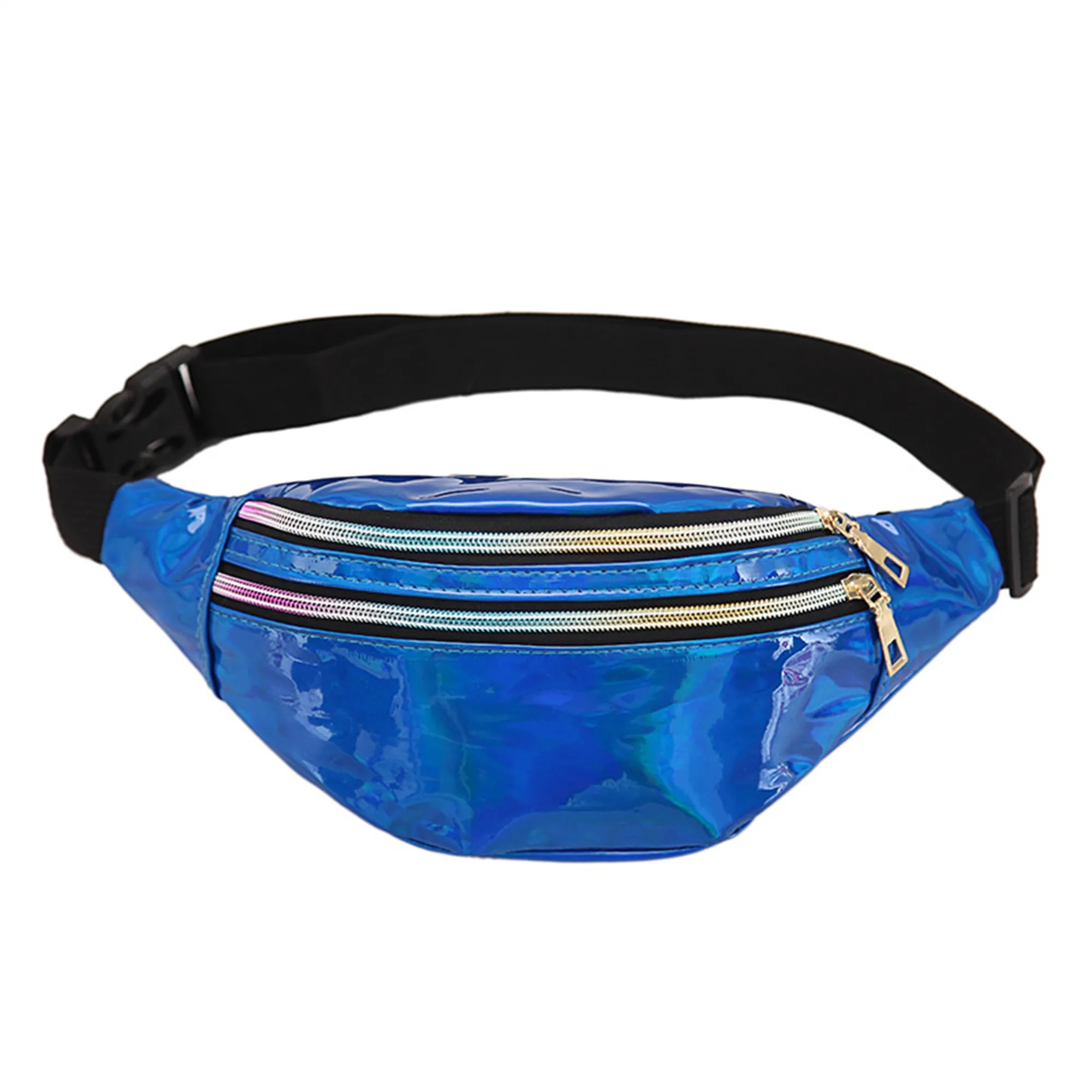 Holographic Silver Gold Cute Waist Bag 16