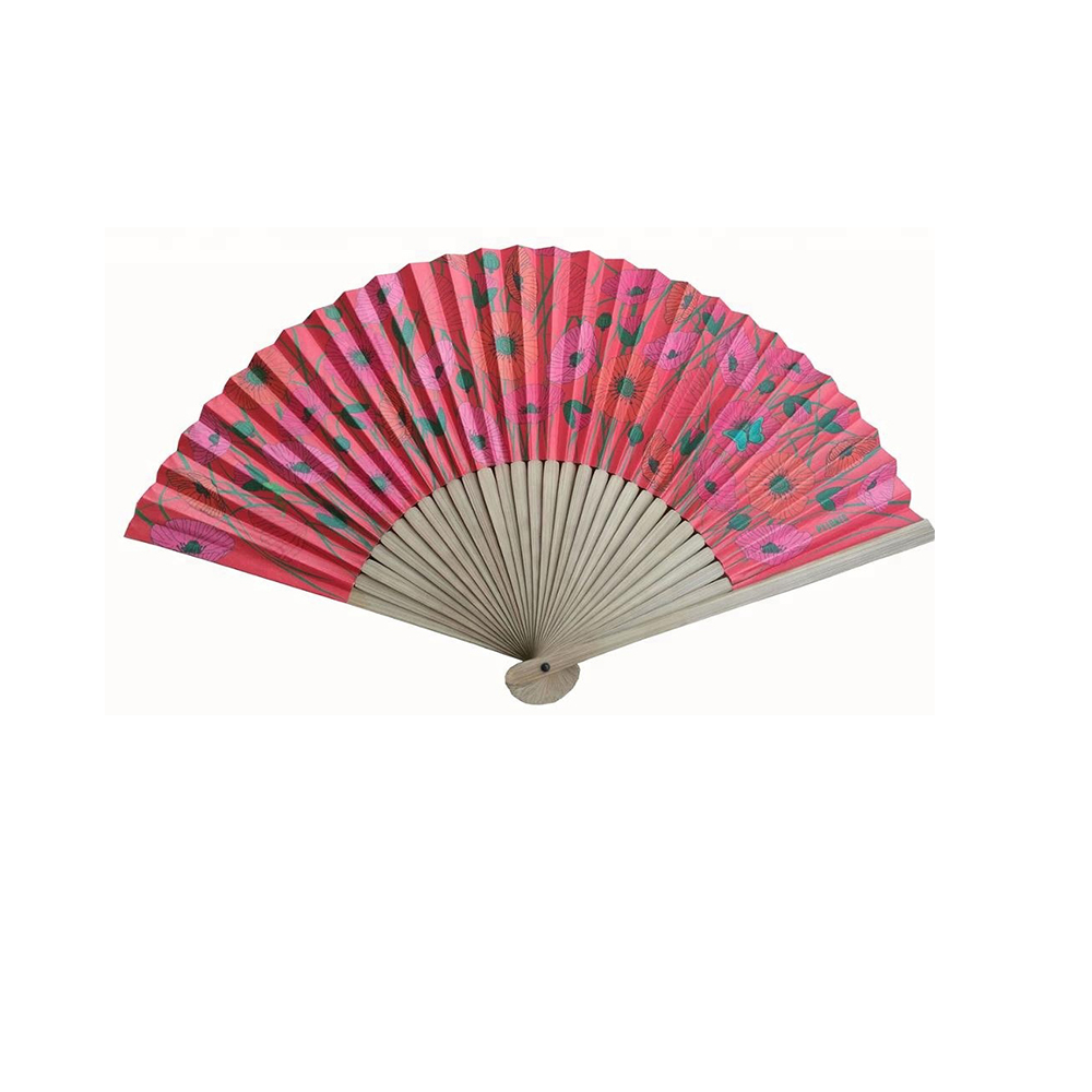 Wooden Foldable Hand Fan DP 1163 MDM Branding Powered by Maryland