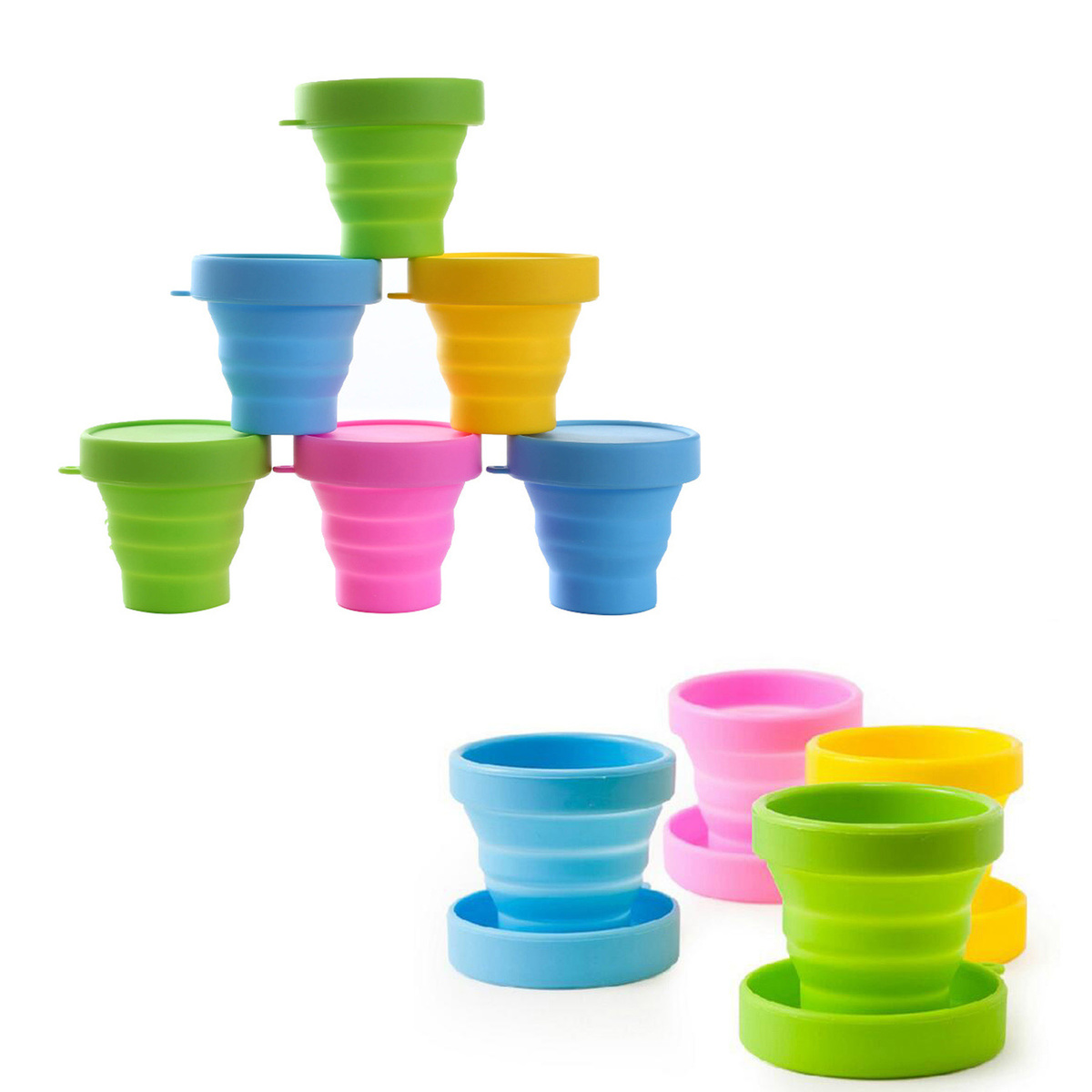 Silicone collapsible Cup