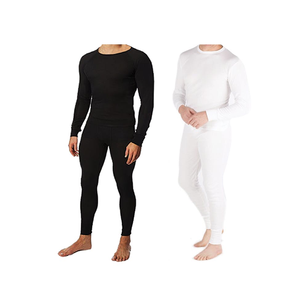 Thermal Underwear Sets - White XL 3