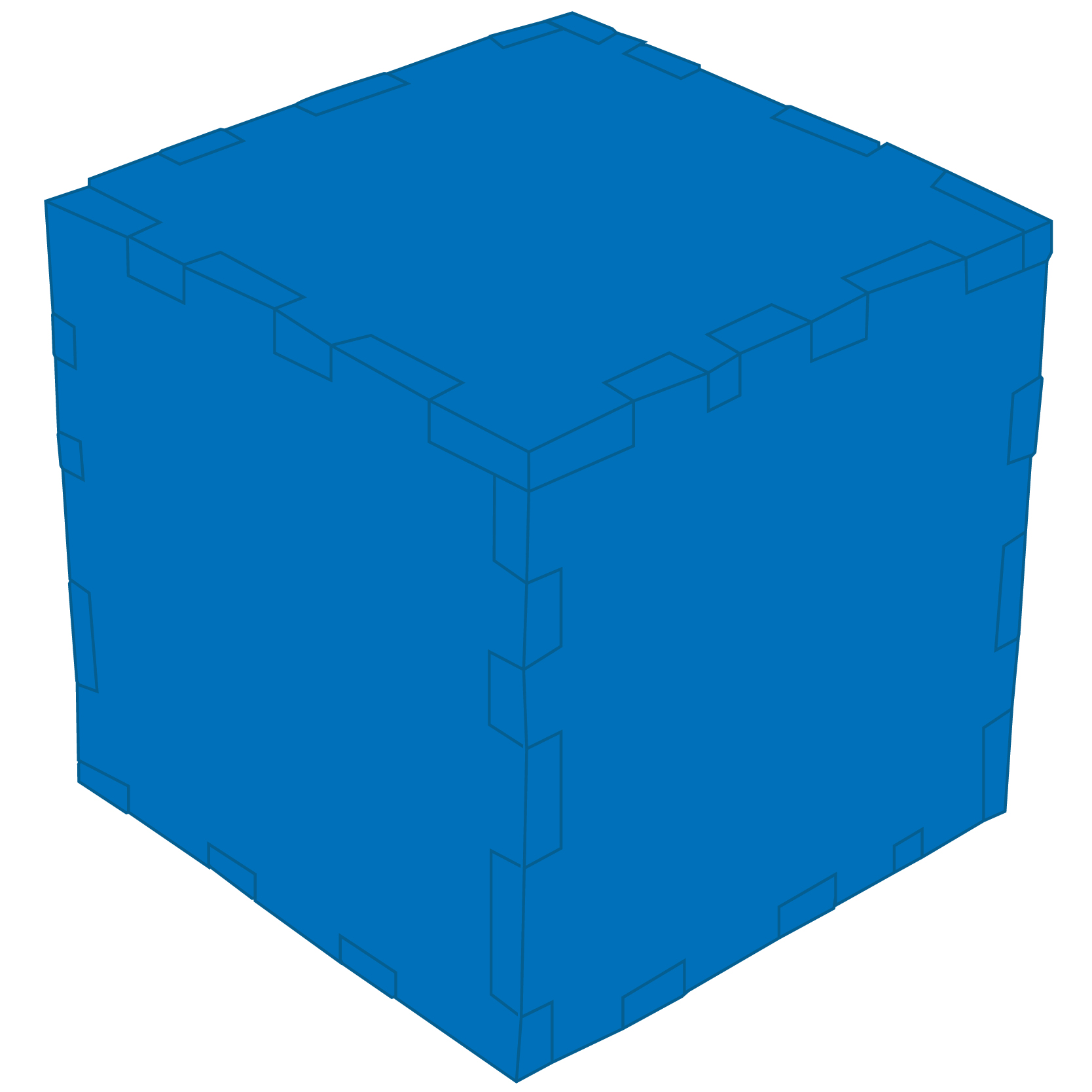 3" Puzzle Cube 38
