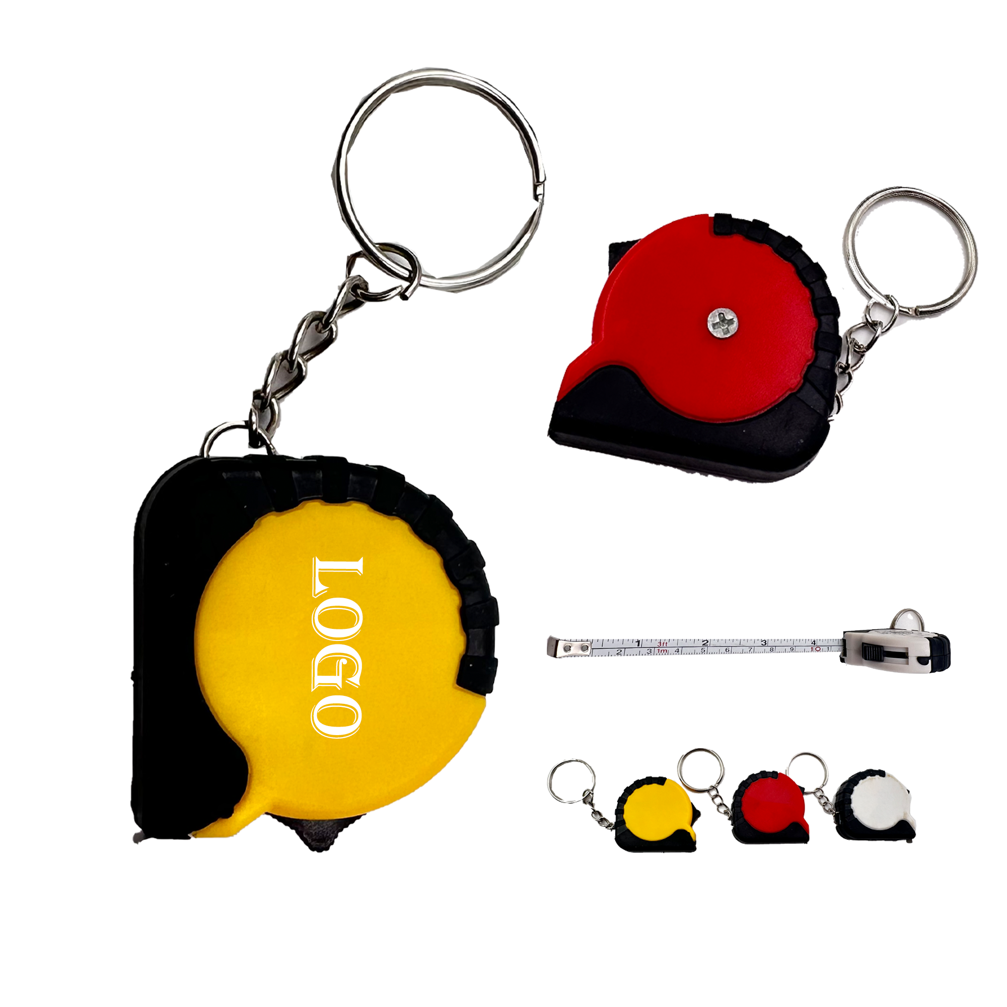 Custom Tape Keychain Measuring 3