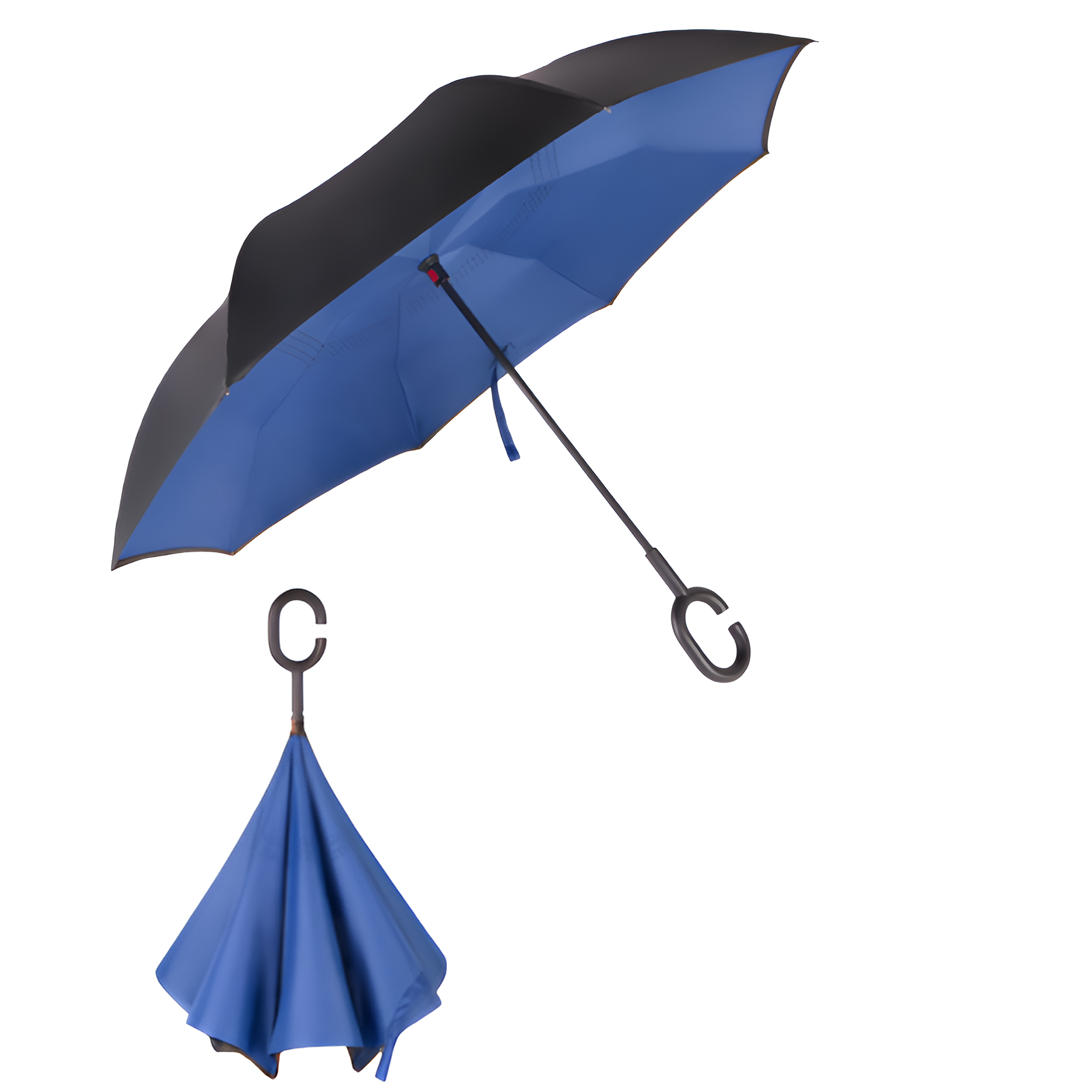 MOQ 30 PCS Durable Hands Free Inverted Umbrella 12