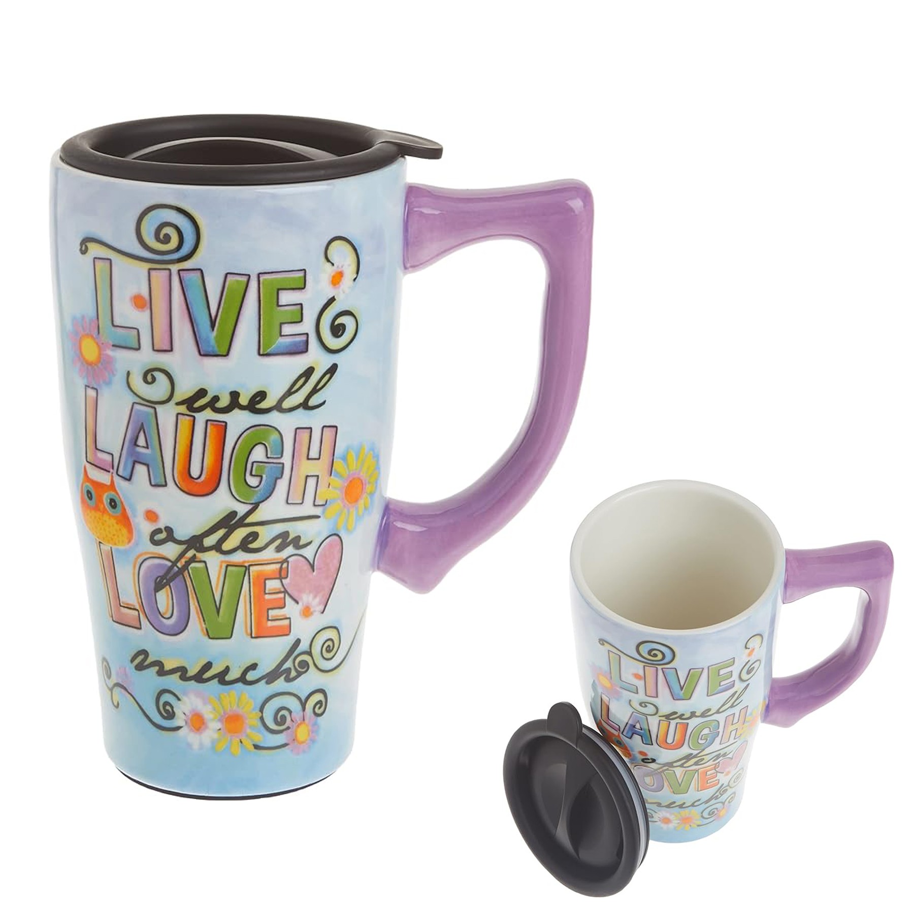 Ceramic Mug with Lid